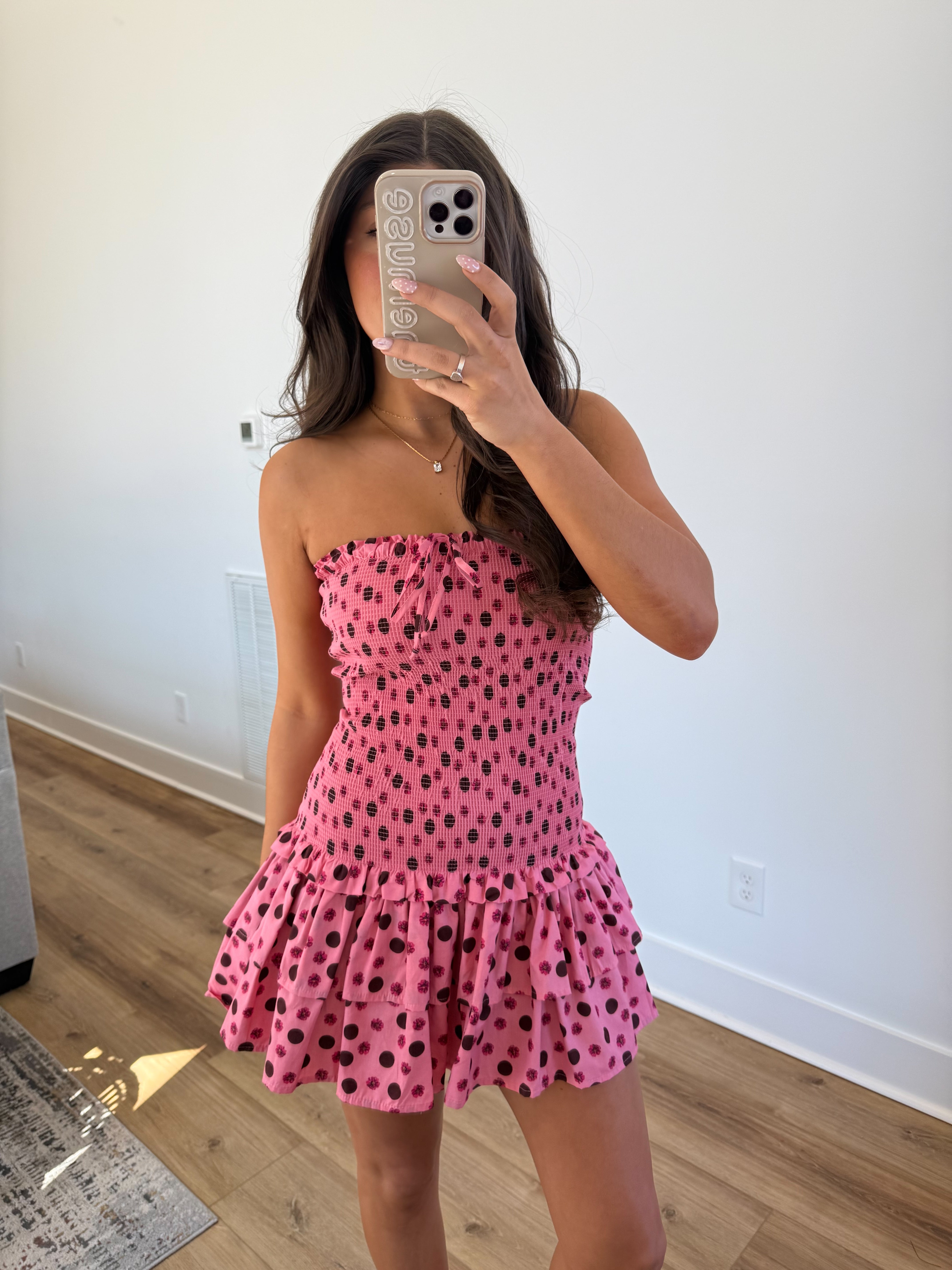 The Cocoa Bloom Mini Dres