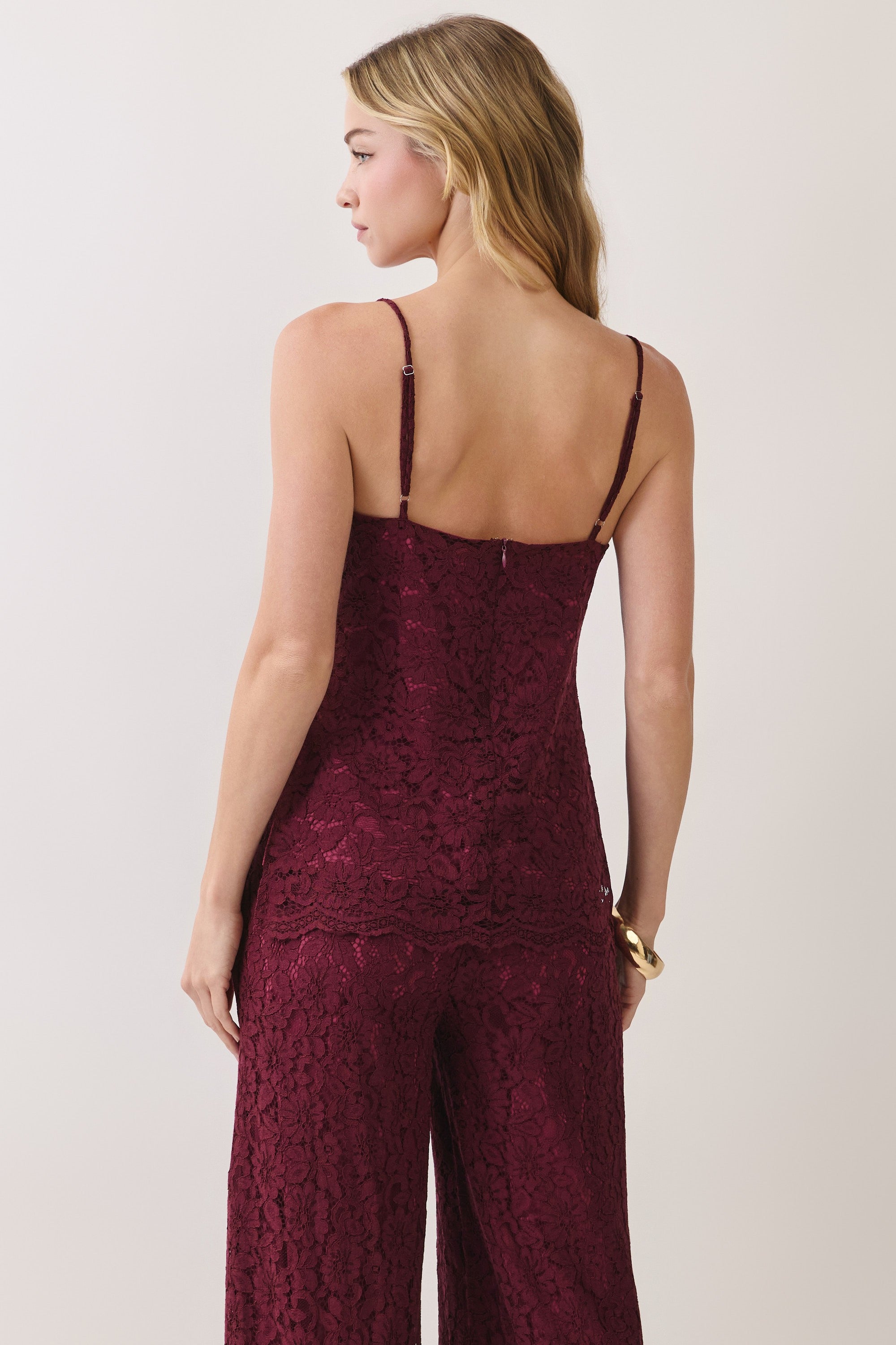 Out For Wine Lace Set