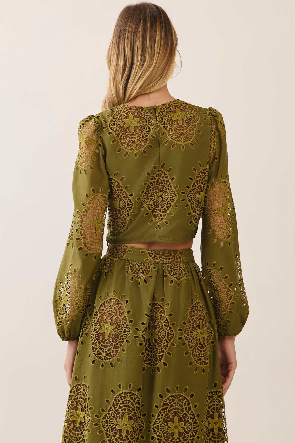 Juliette Lace Set (Olive)