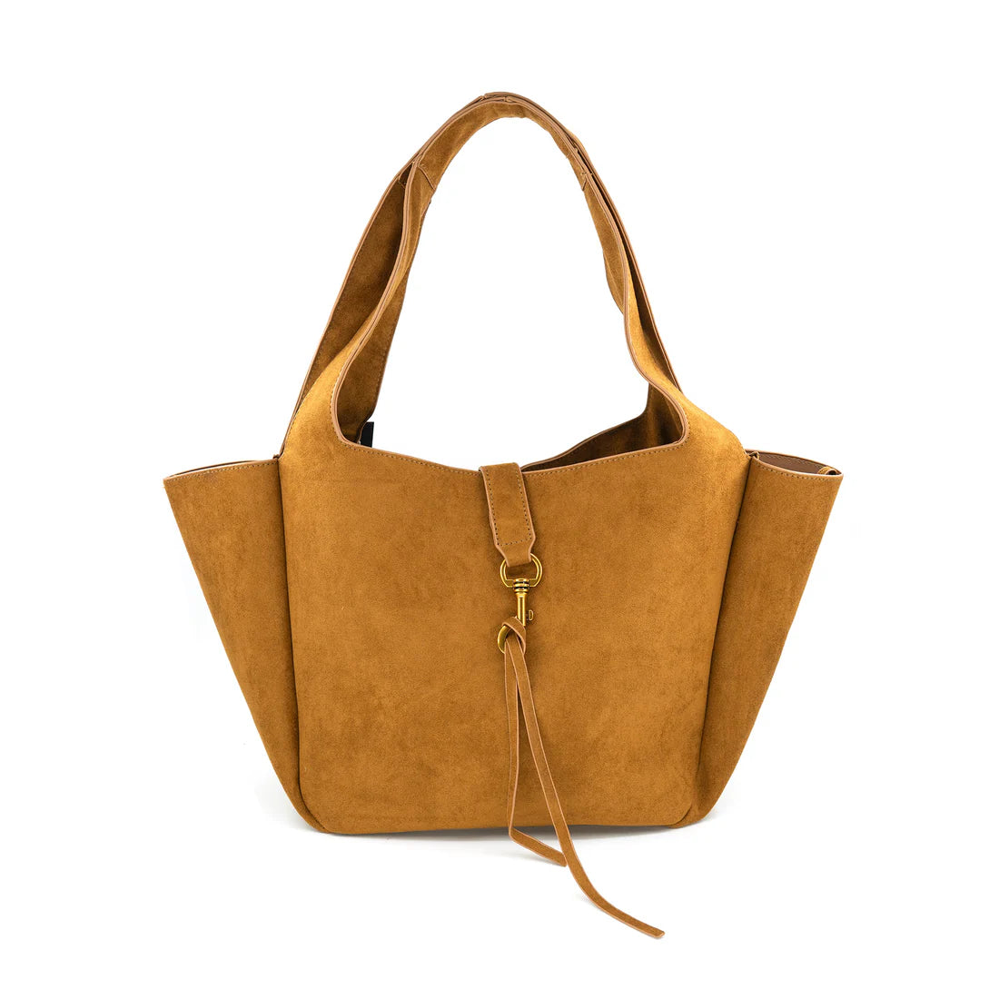 Caramel Suede Carryall