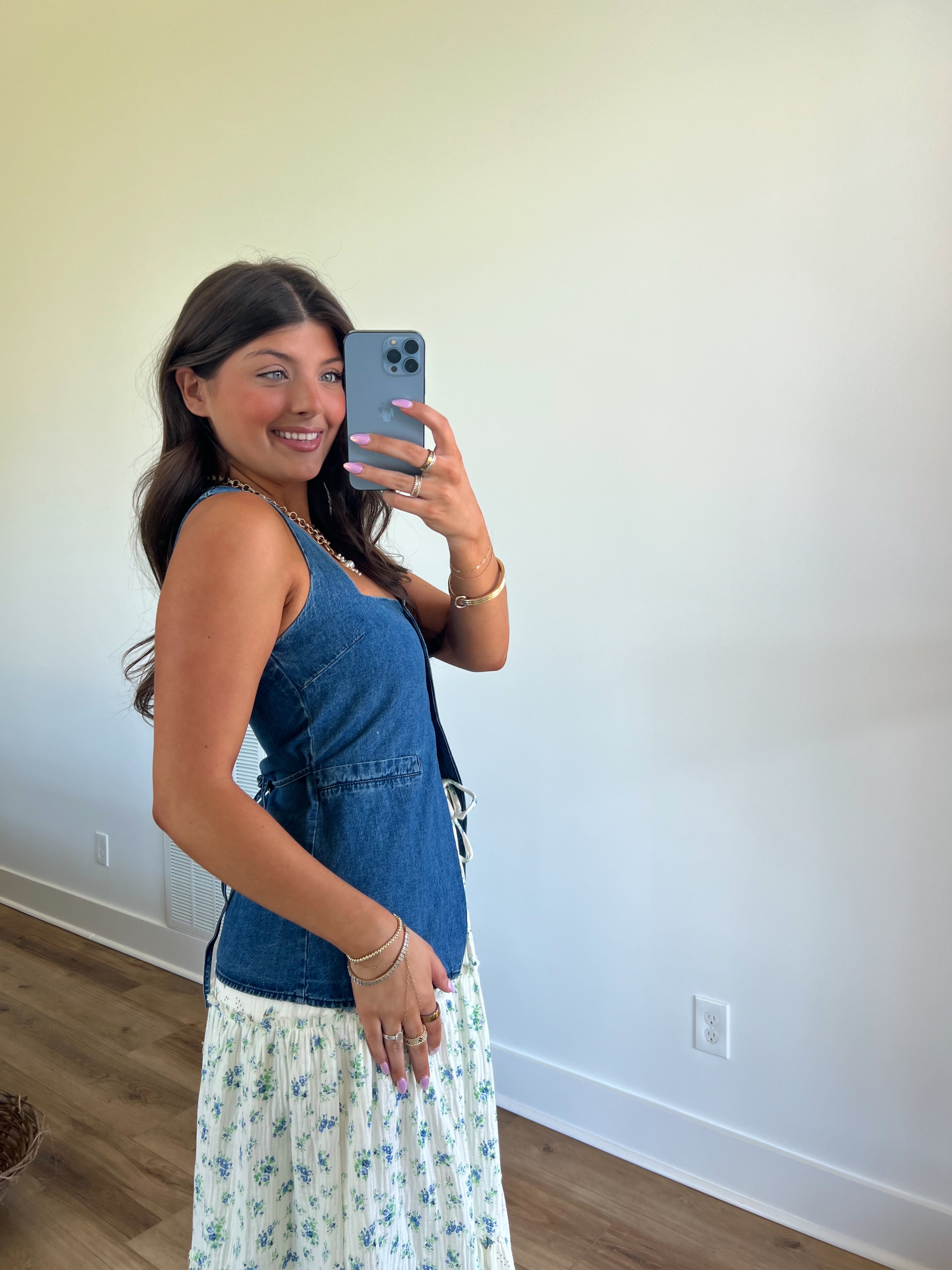 Kilee Denim Vest (Restock)