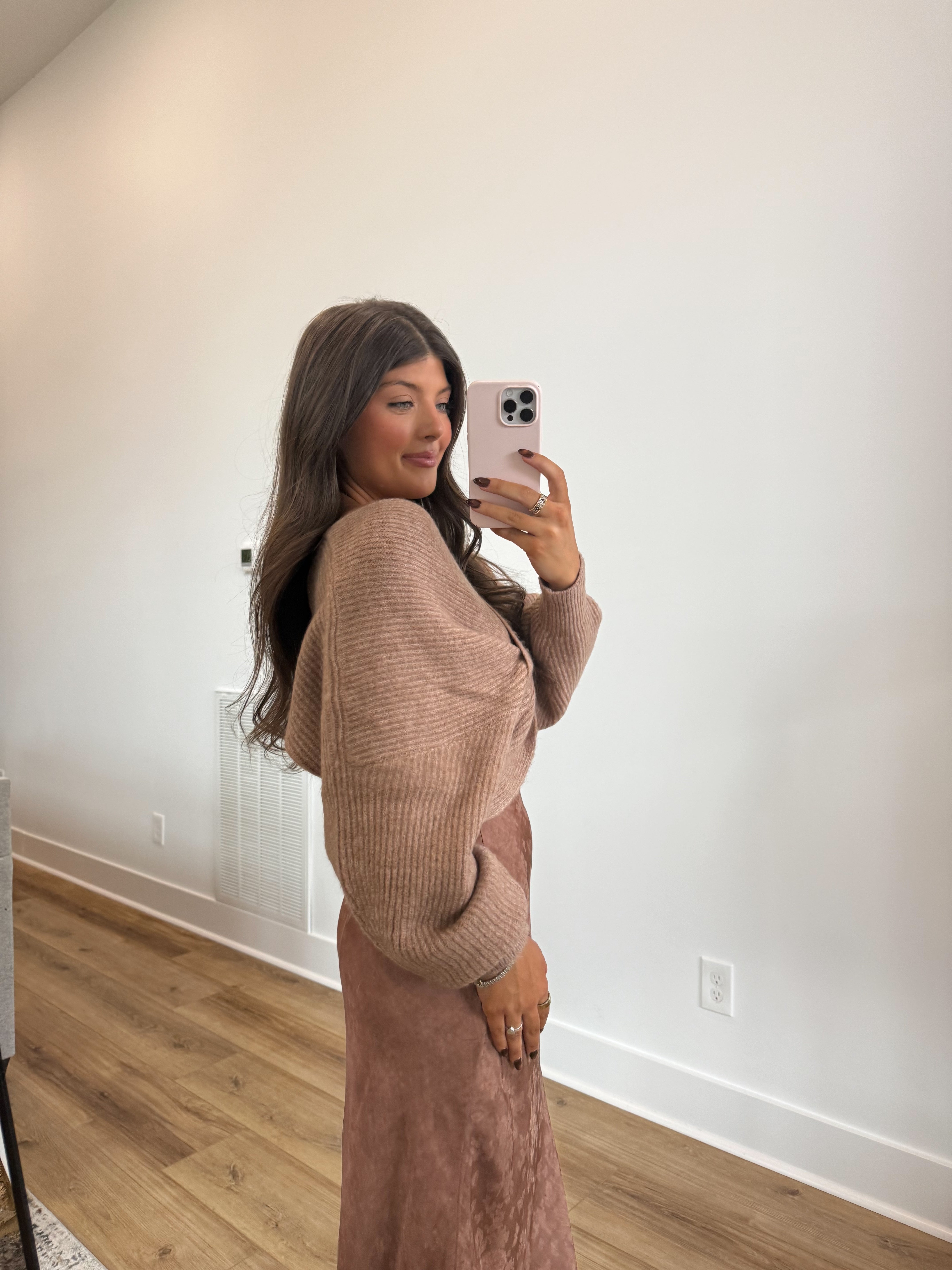 The Maren Wrap Sweater