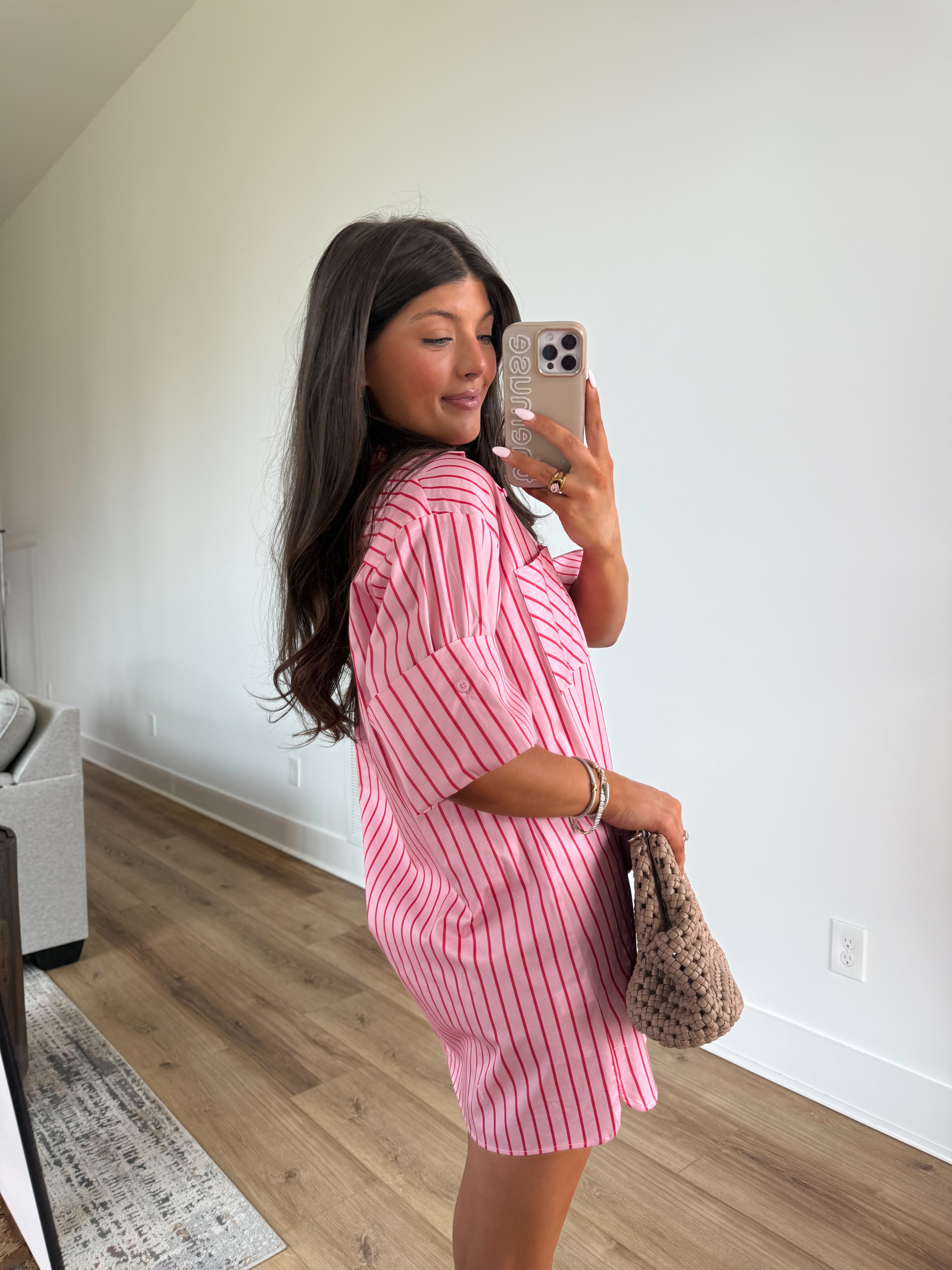 Strawberry Stripes Mini Dress/Top