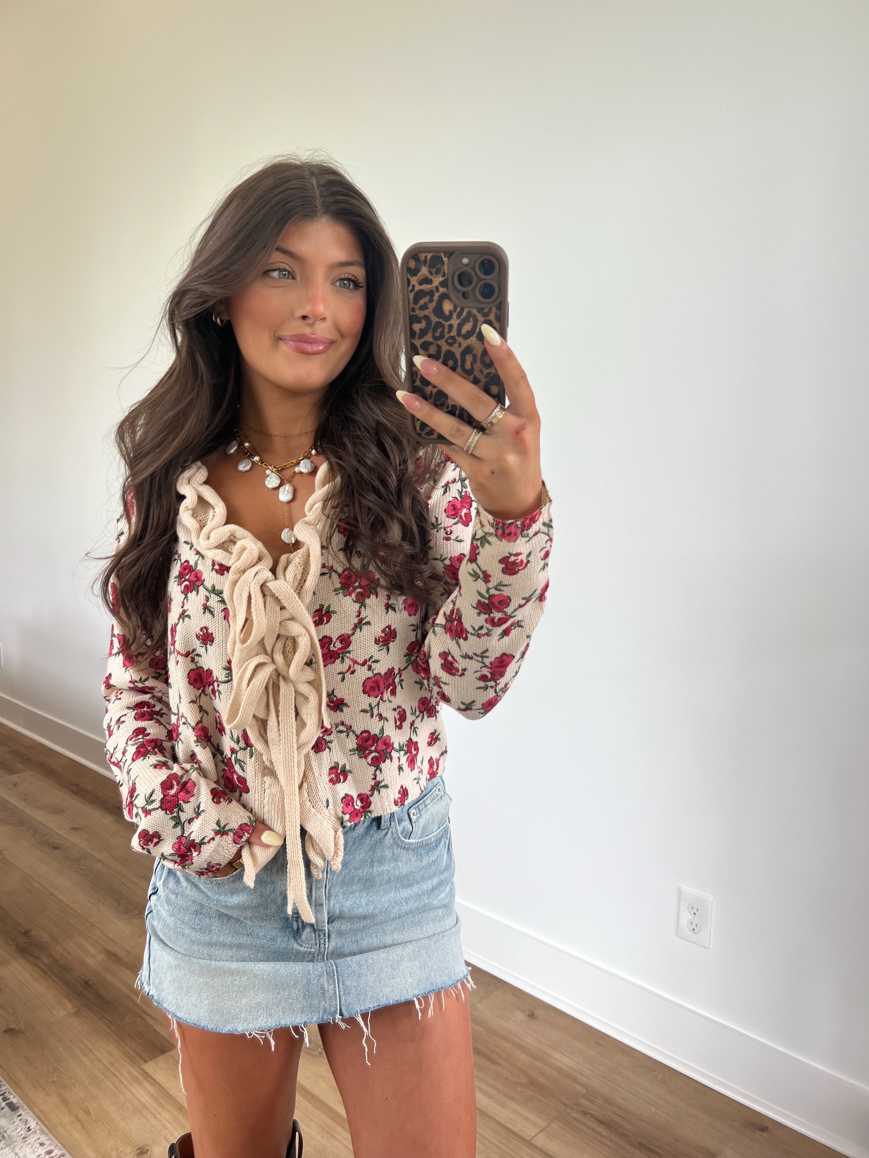 Final Rose Cardigan Sweater