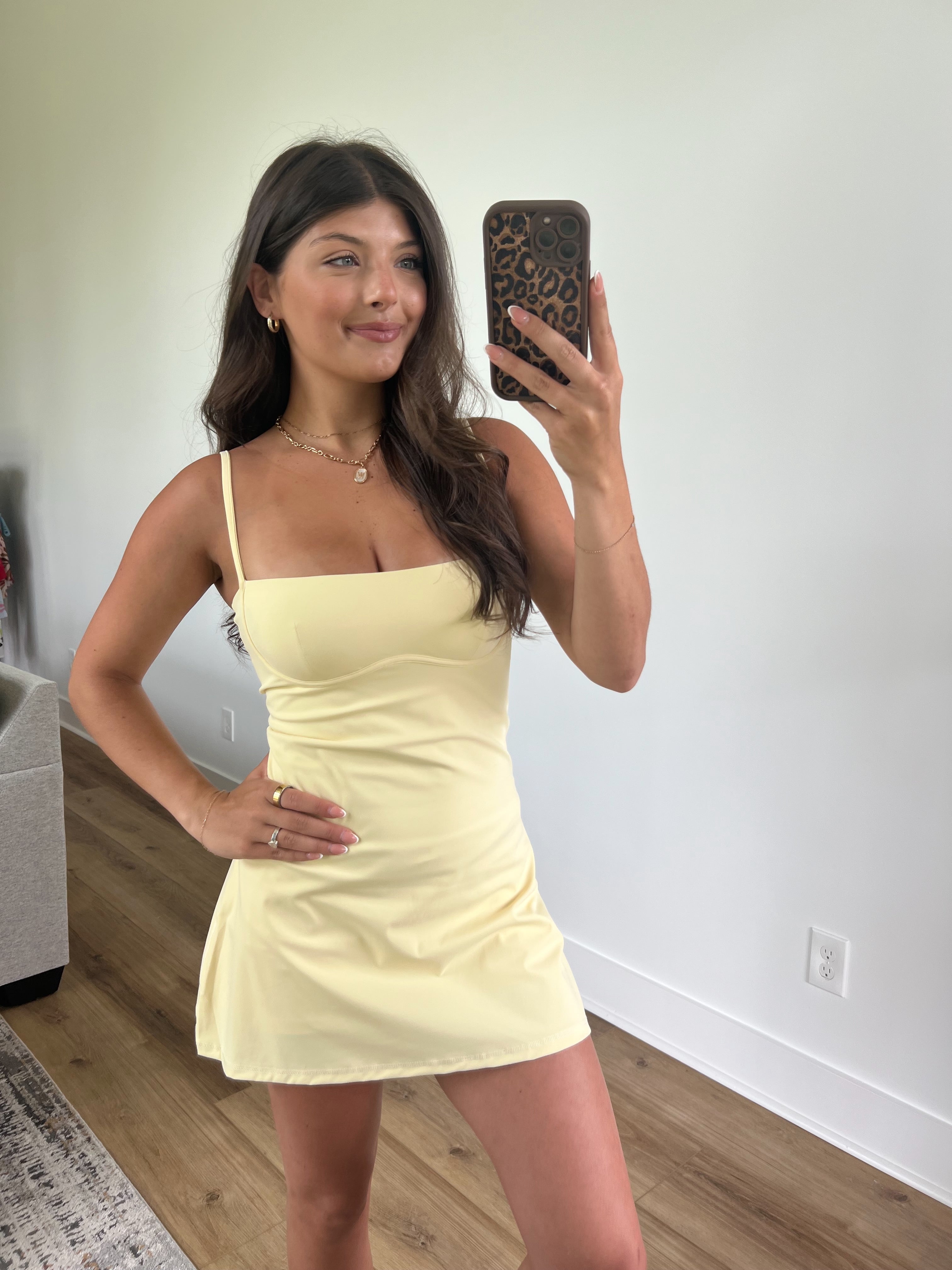 Yellow Sweetheart Dress