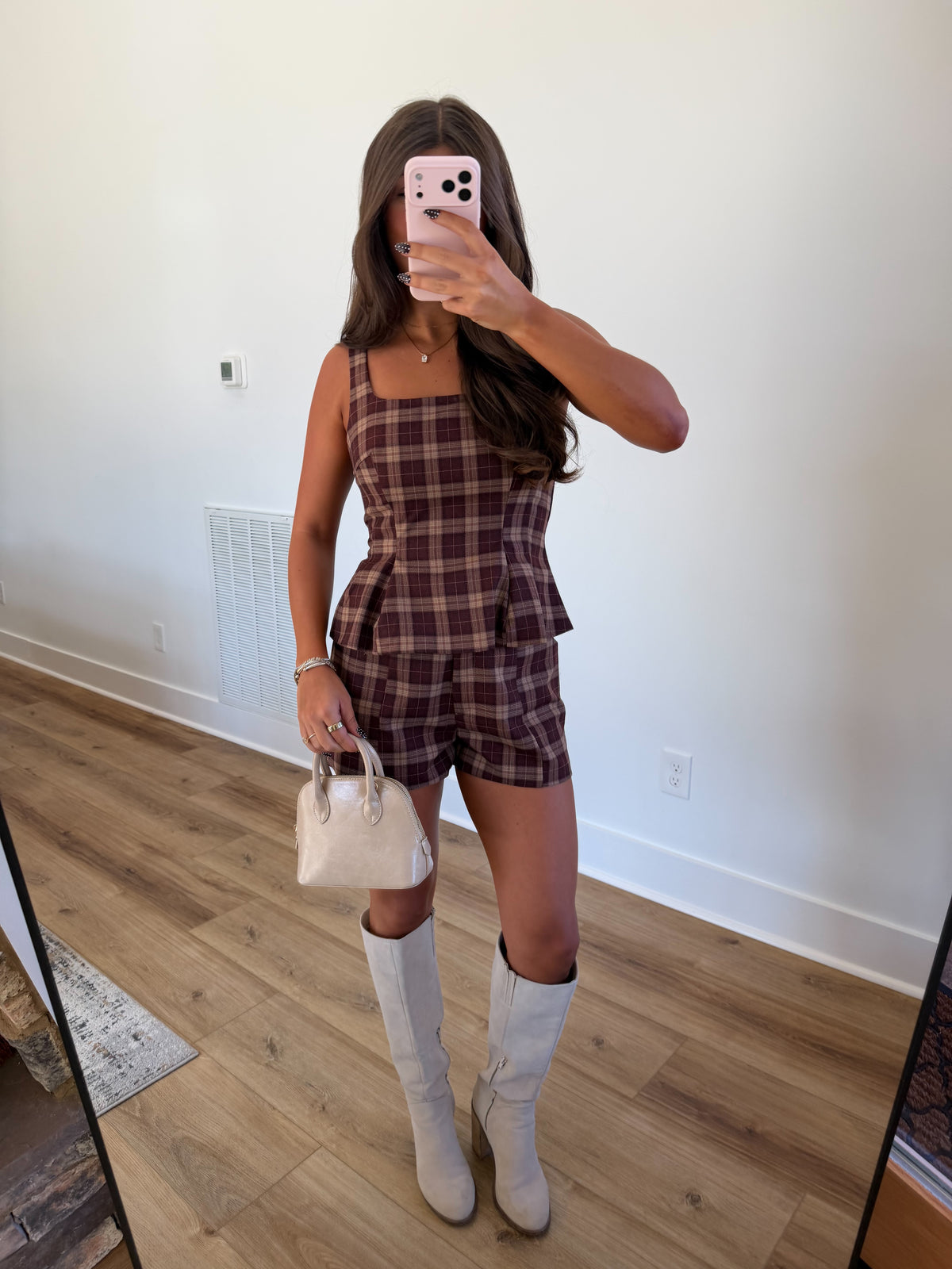 Oxford Plaid Set
