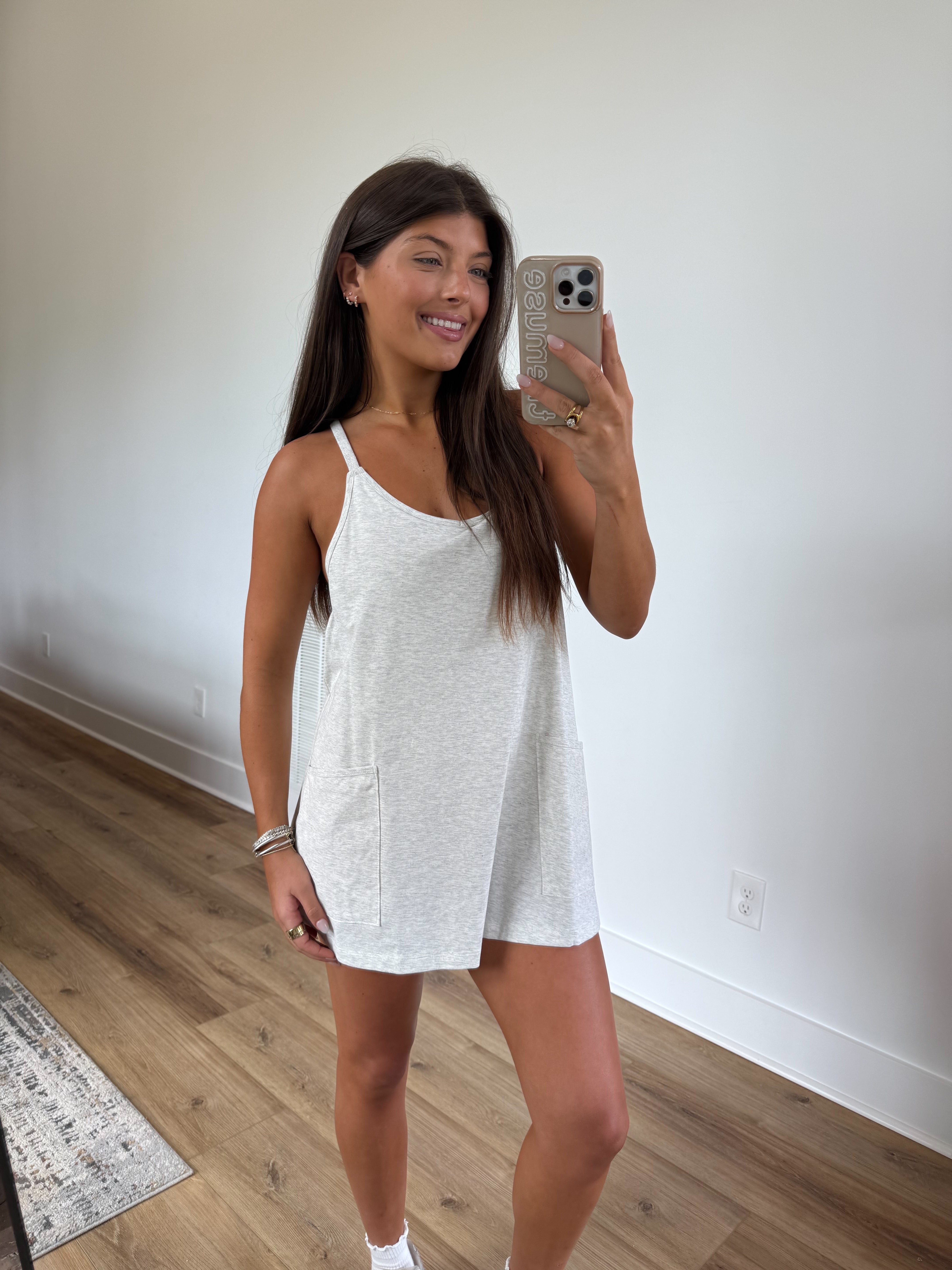 Varsity Romper Dress