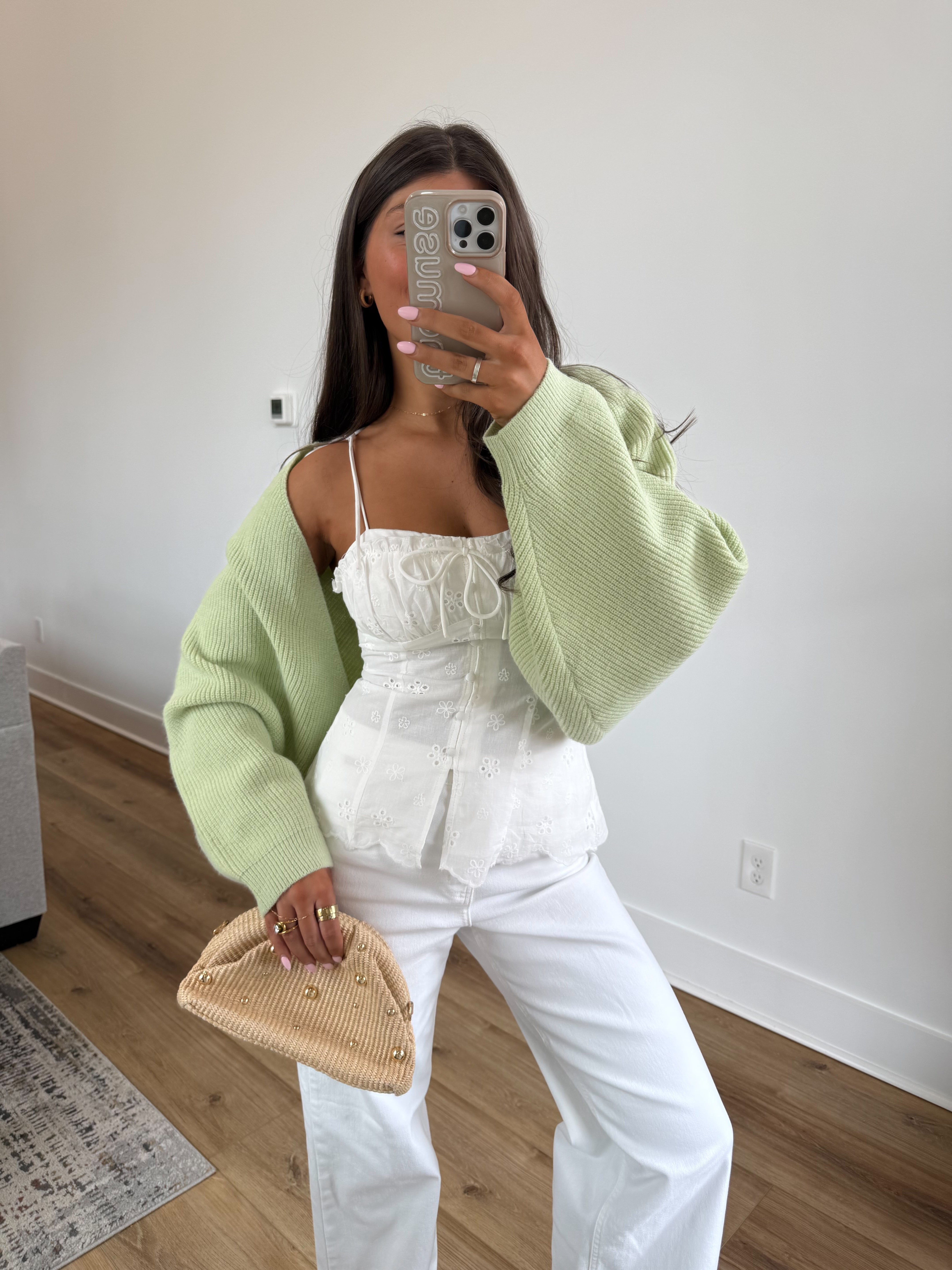 The Pistachio Cardigan Shawl (PRE-ORDER (1-2 weeks)/ Restock)