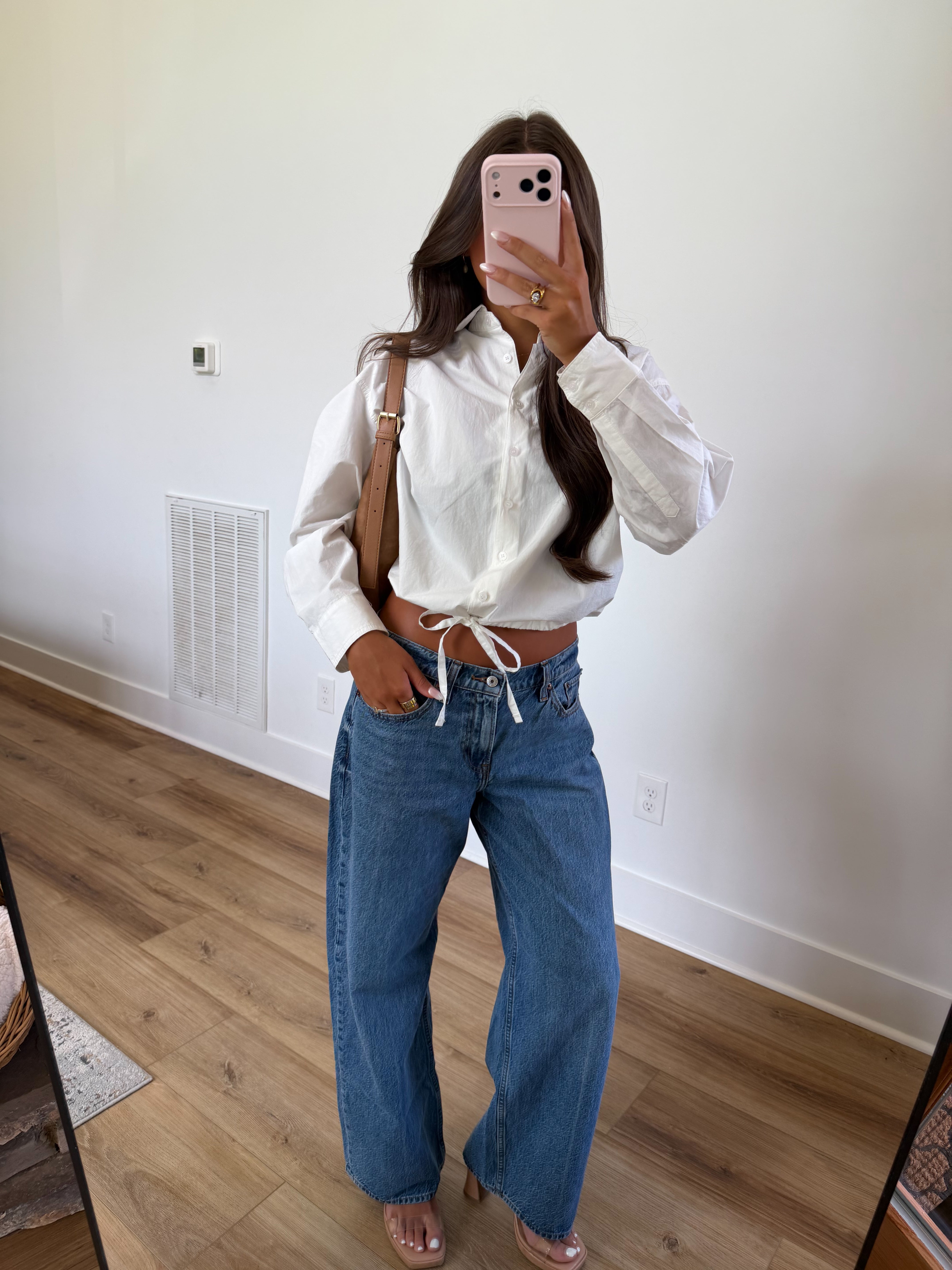 Ellis Tie Shirt (White)