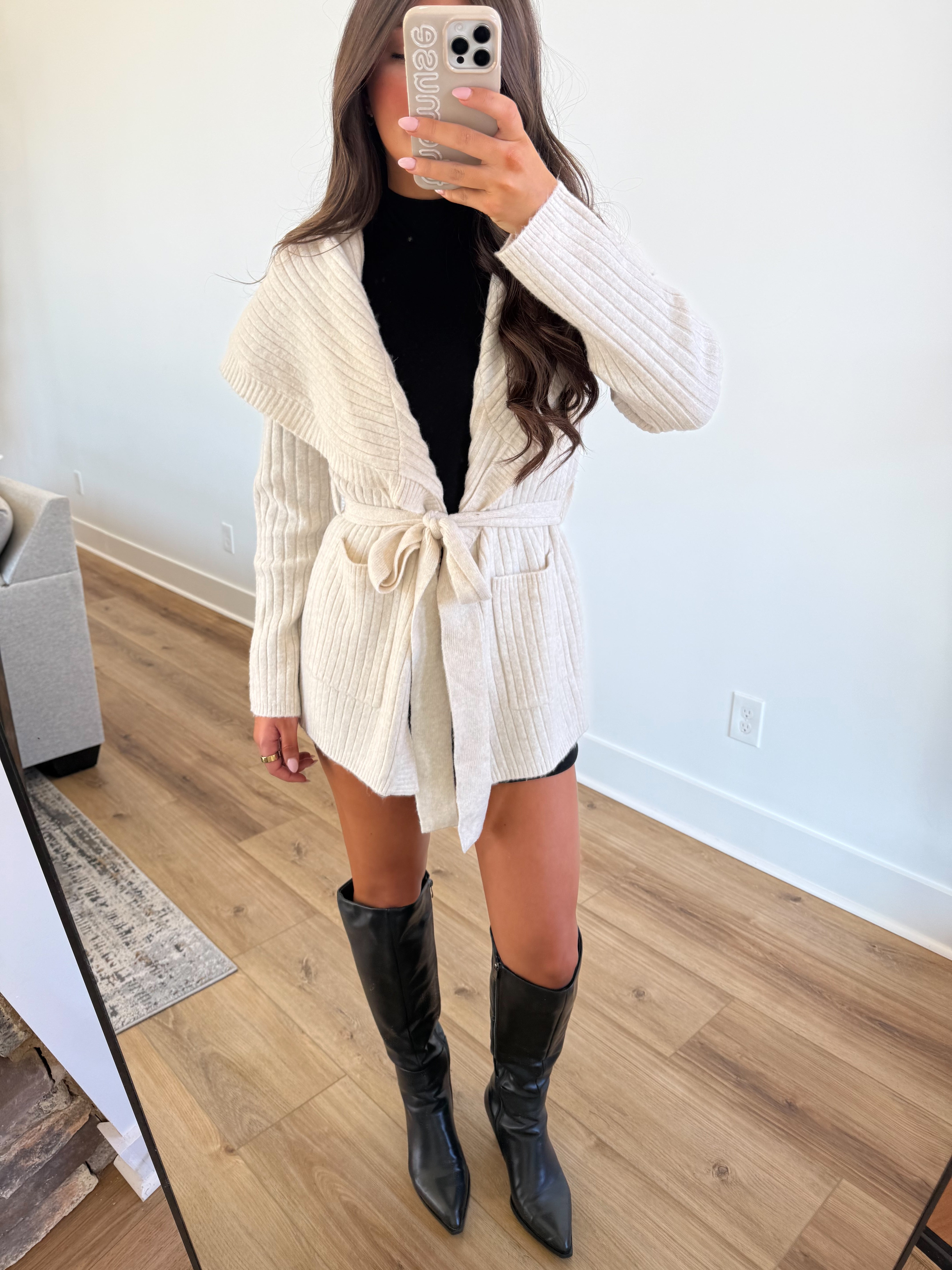 Winter Wishes Wrap Cardigan