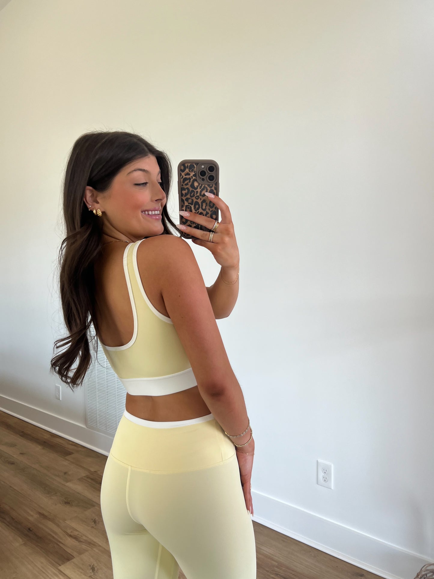 Lemon Contrast Bra