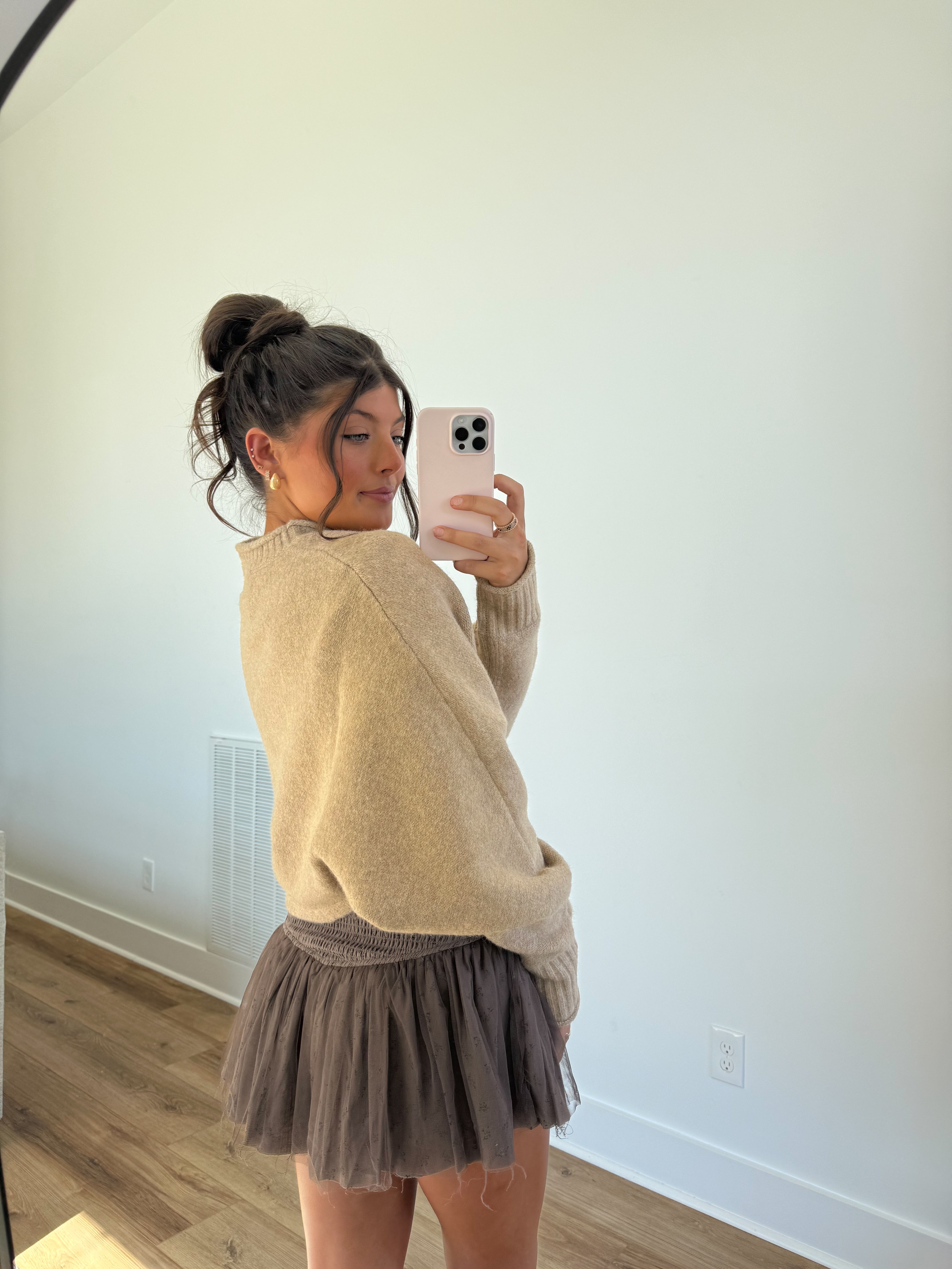 Twisted Toffee Sweater