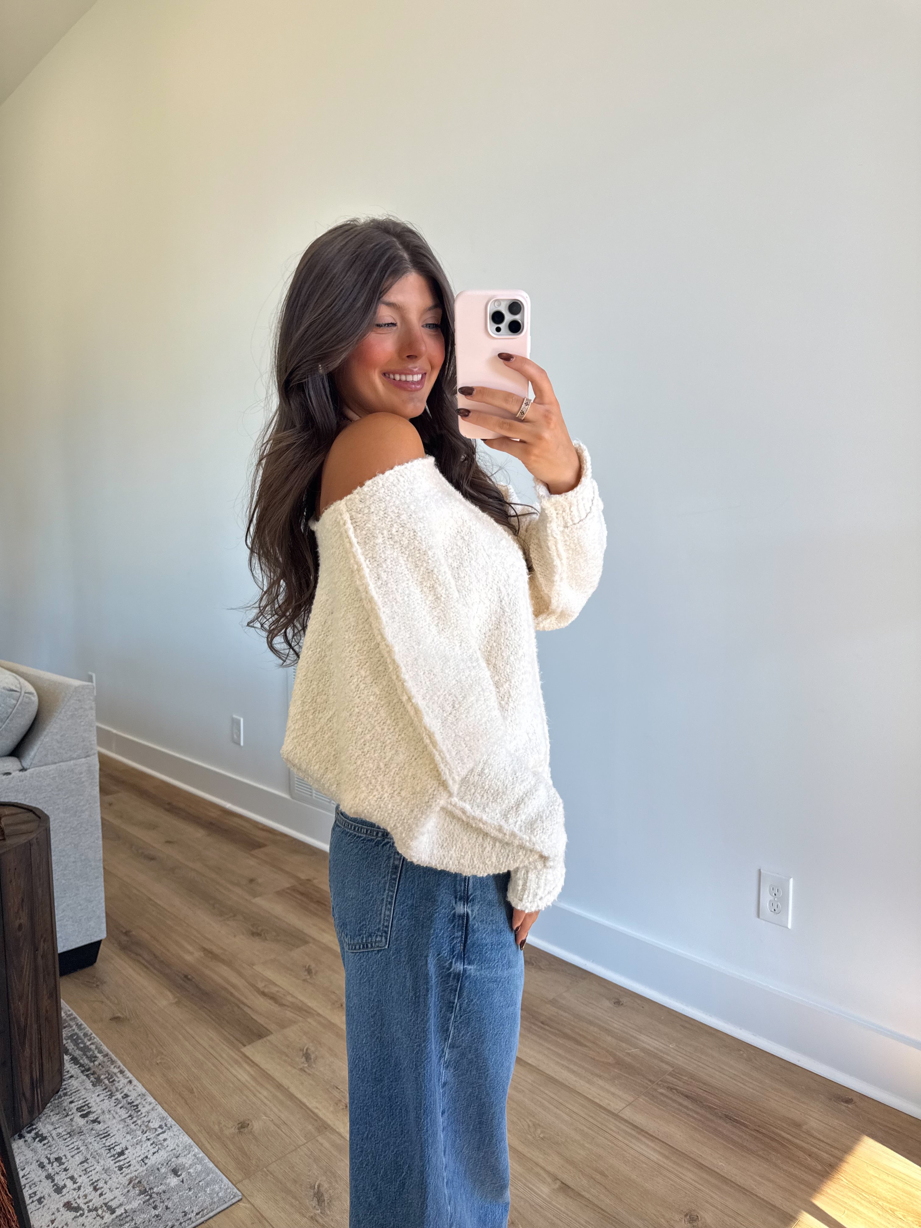 The Snuggle Knit (Cream)