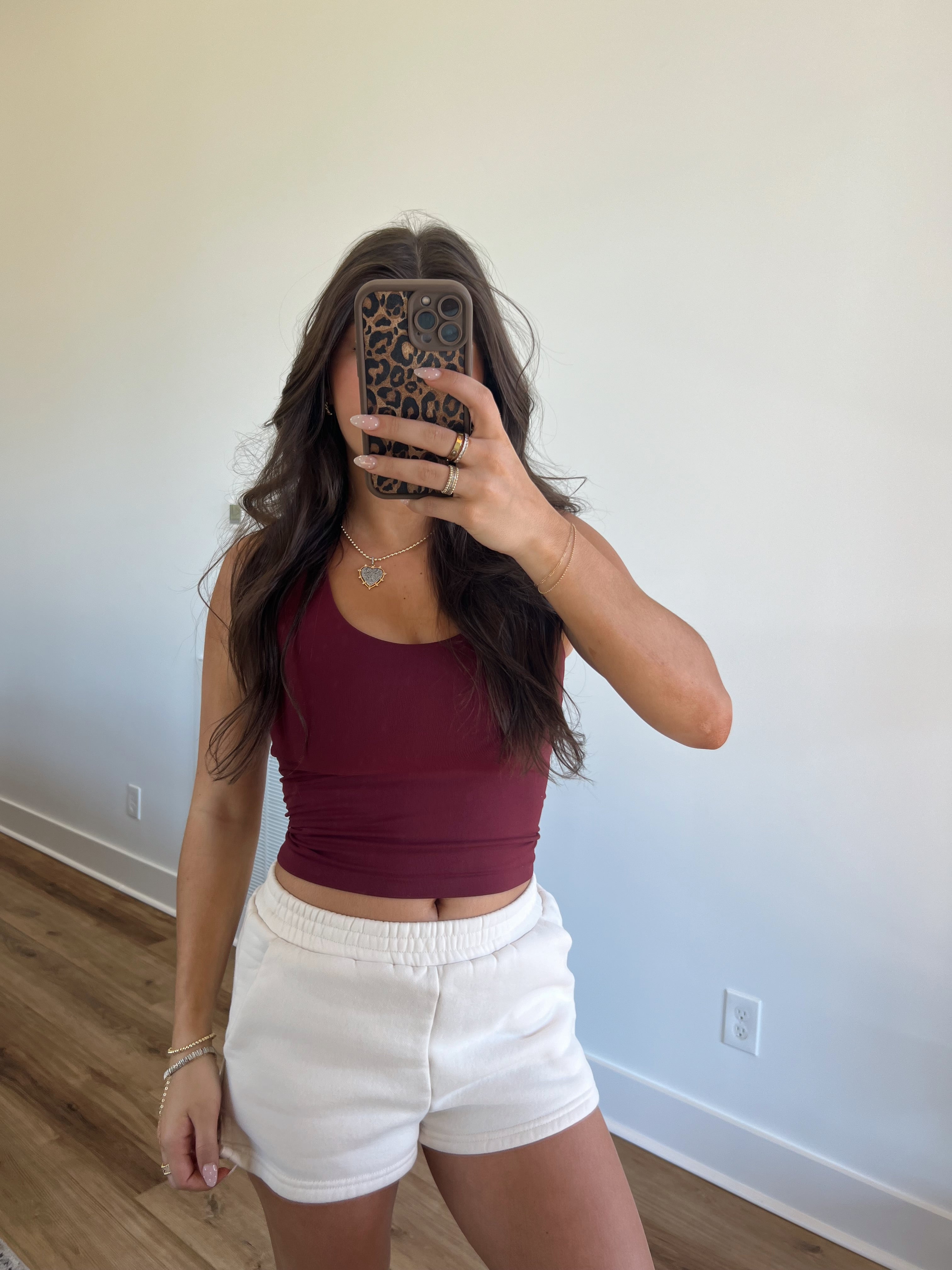(Wine) Double Lined Seamless Tank (Restock)