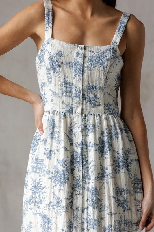 Seaside Estate Midi Dress