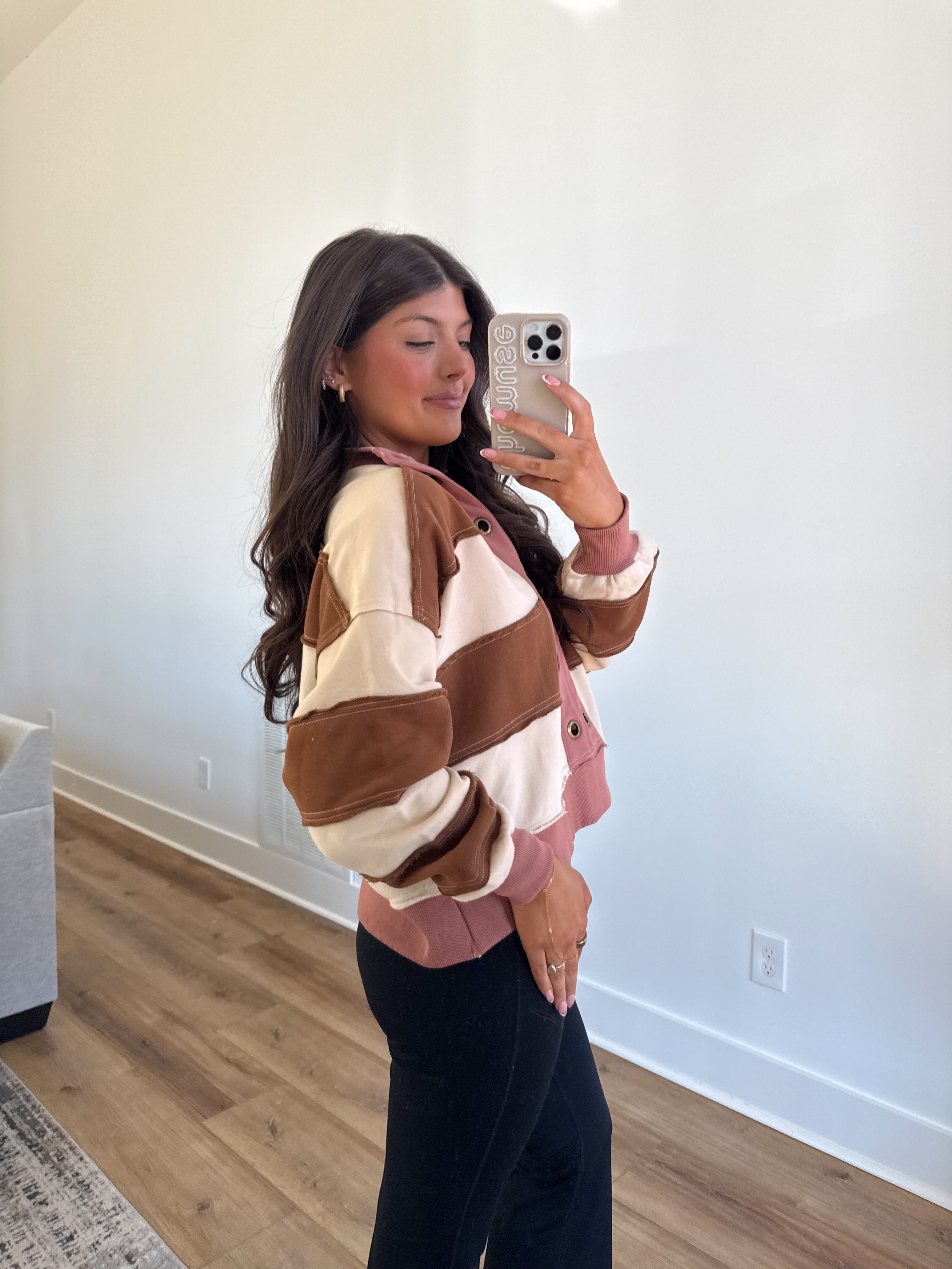 The All-Star Stripe Pullover (Burnt Orange)