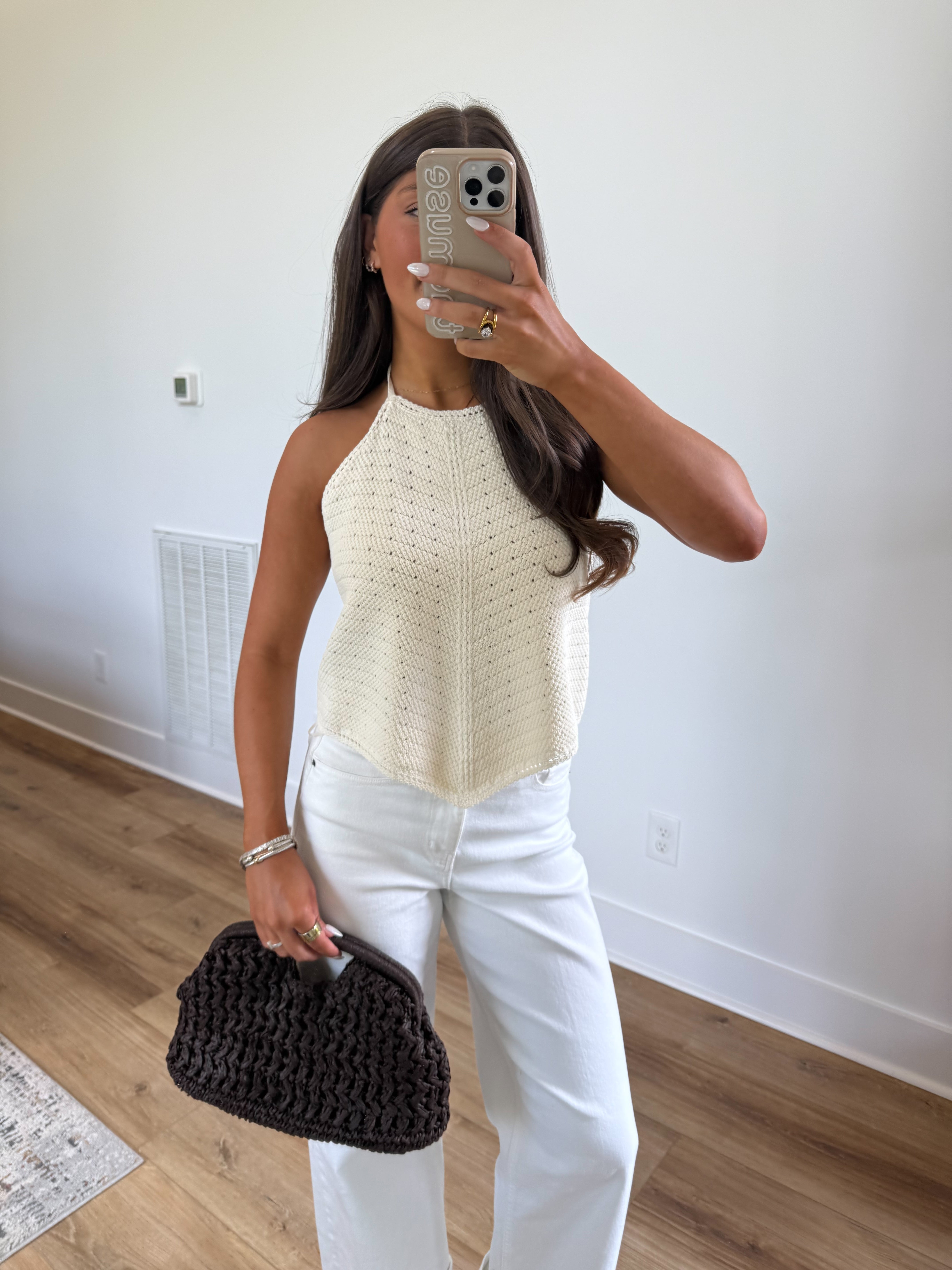 Crochet Knit Top