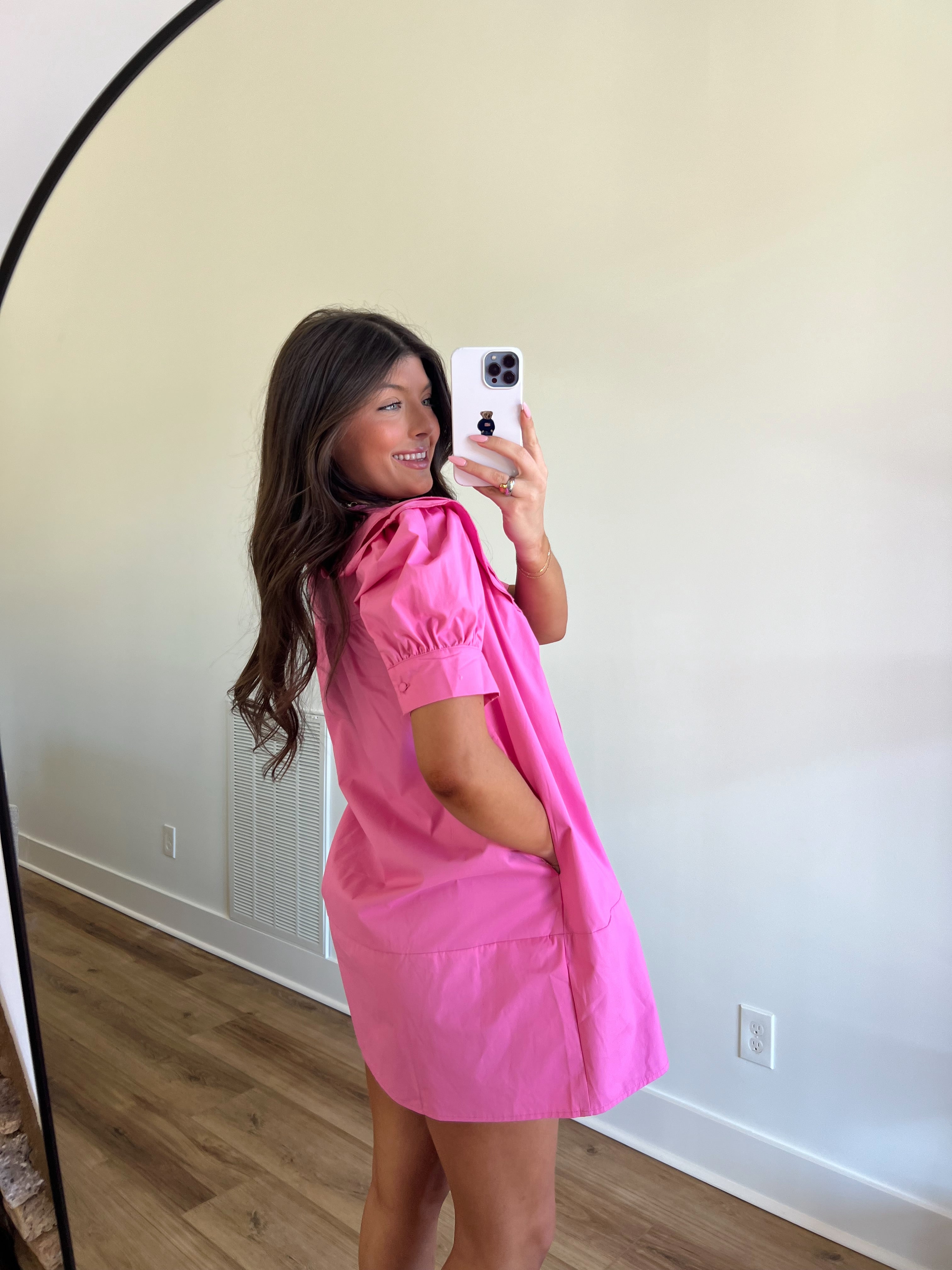 Pink Spring Dream Mini Dress