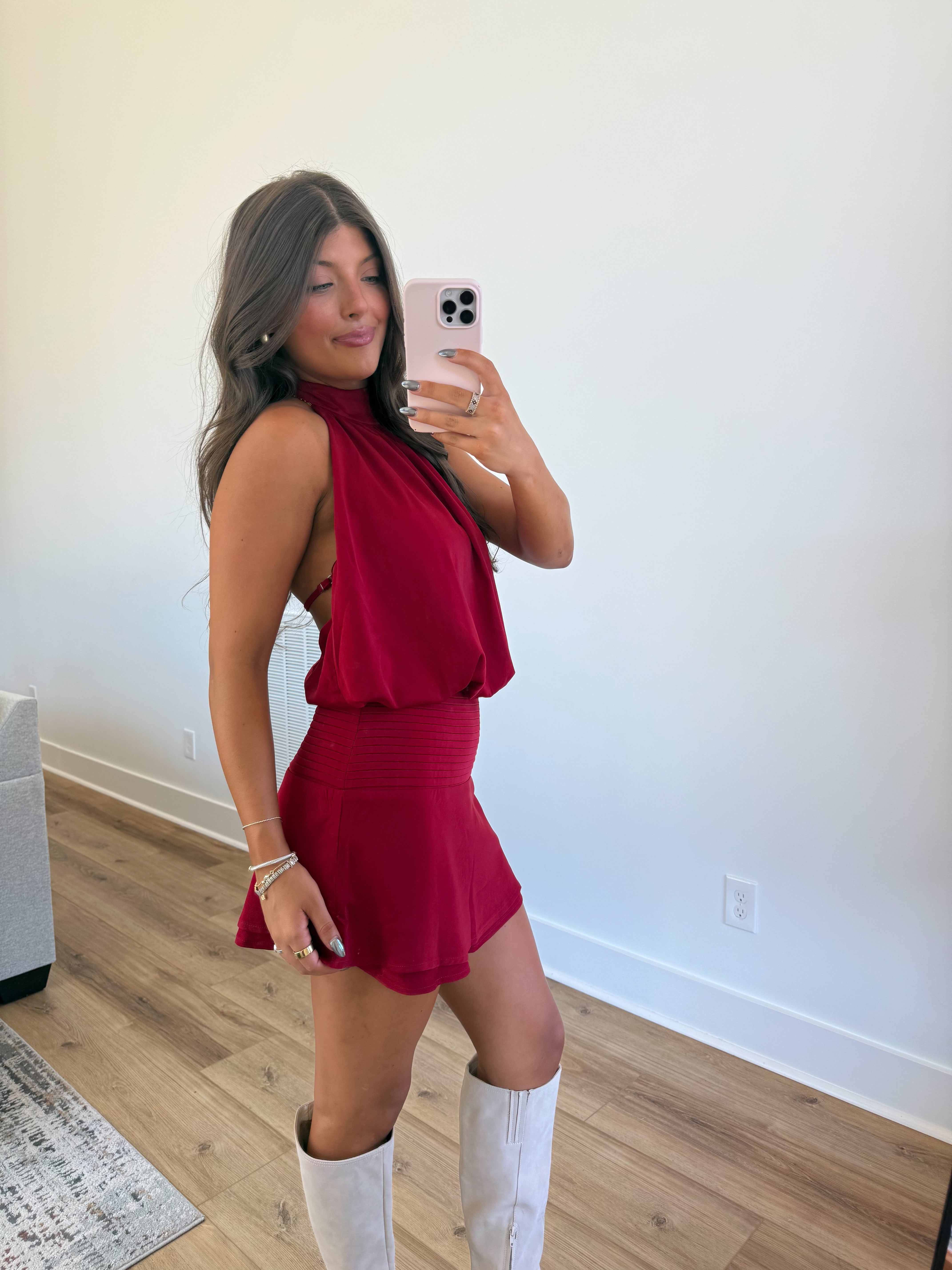 The Evening Halter Dress