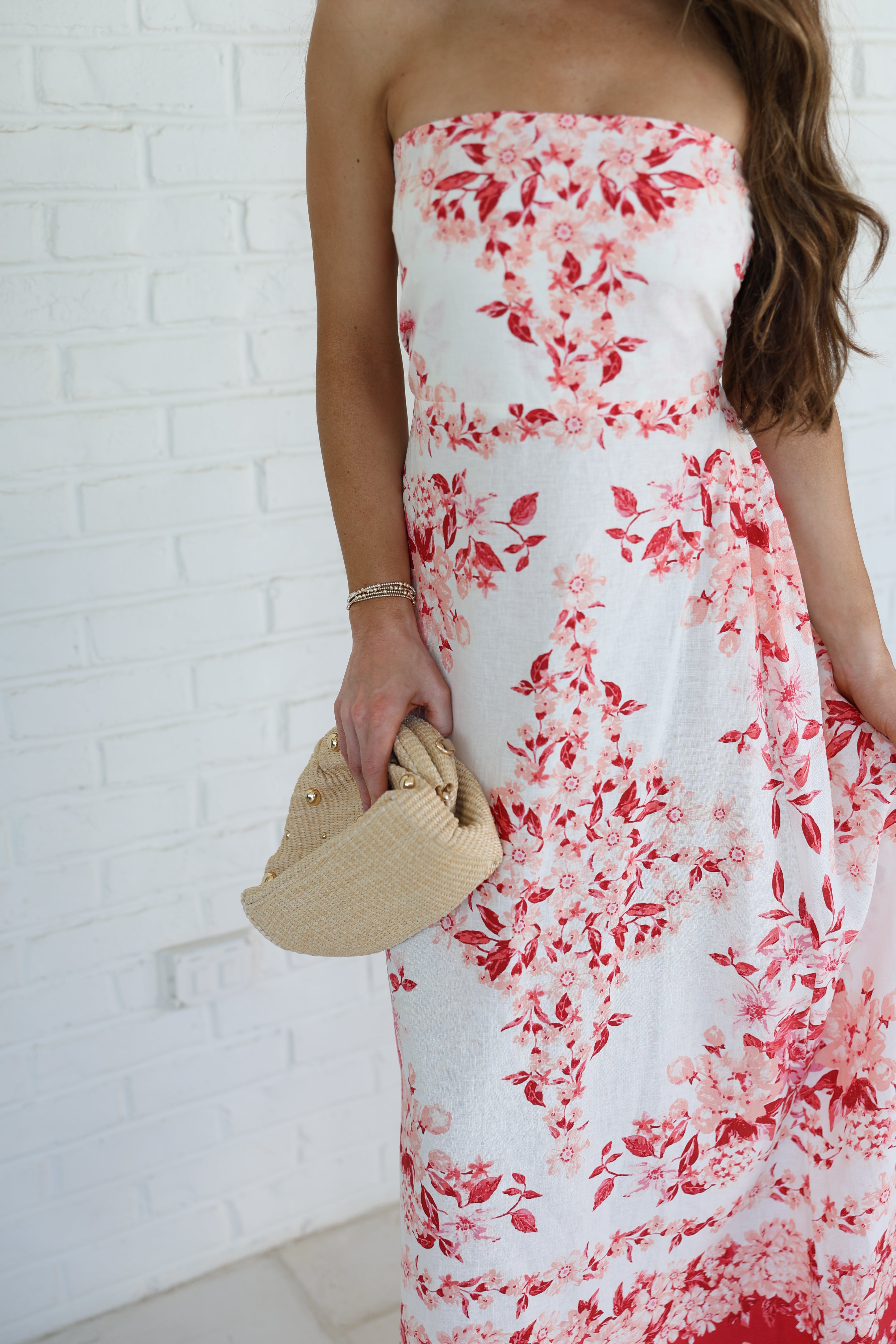 Sunset Florals Midi