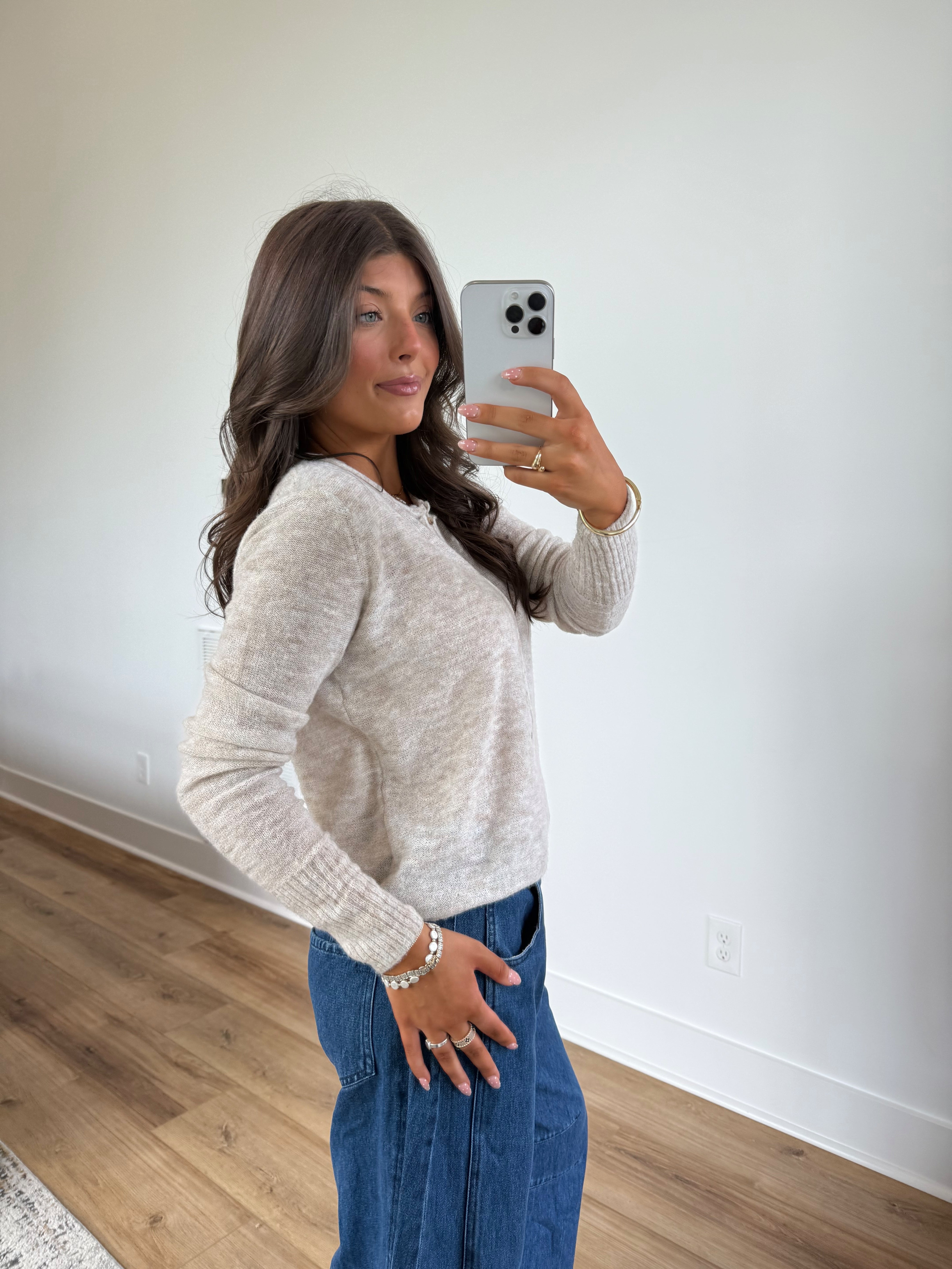 Fifth Avenue Cardigan (Cream)