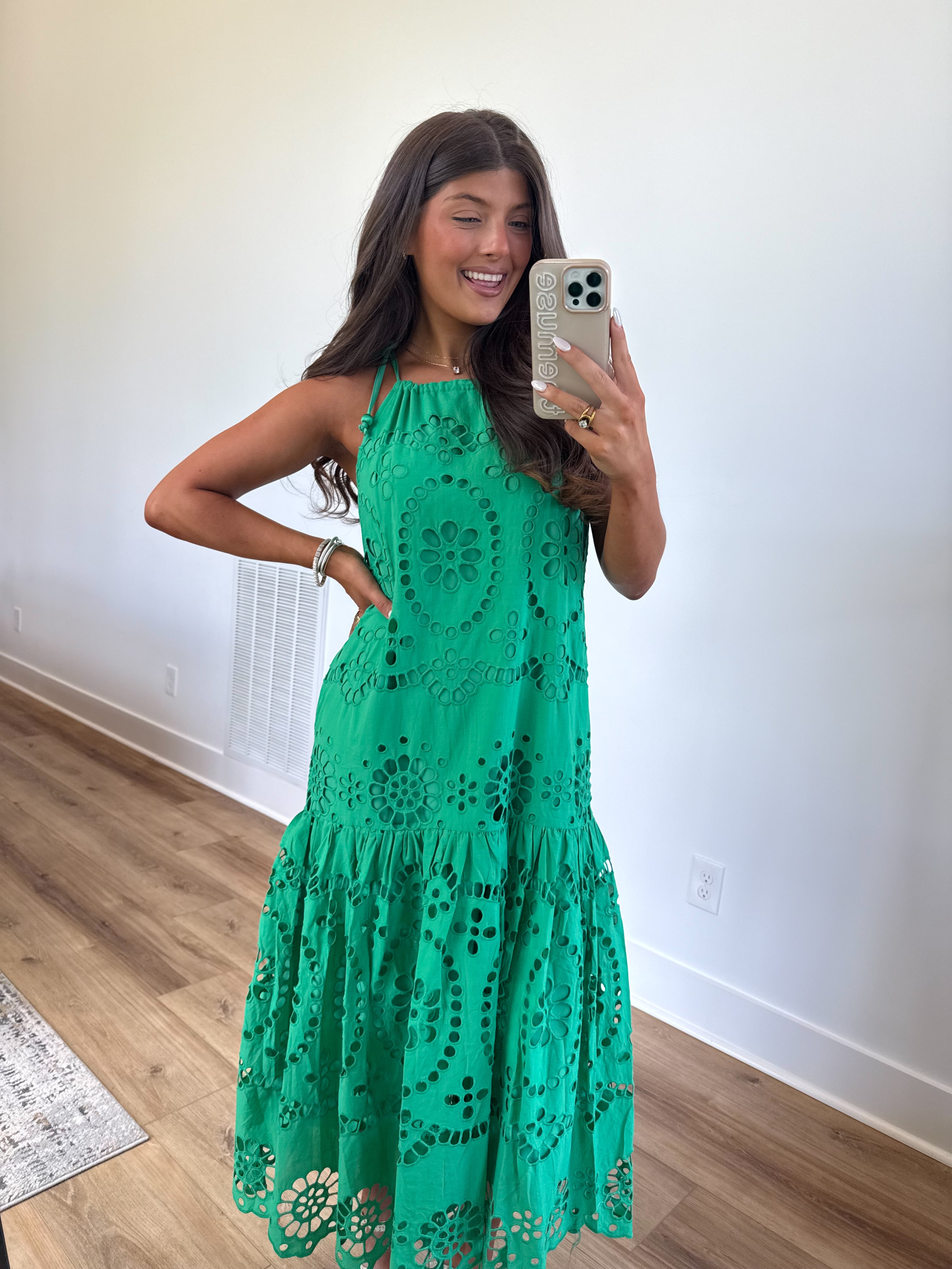 The Kiwi Eyelet Maxi