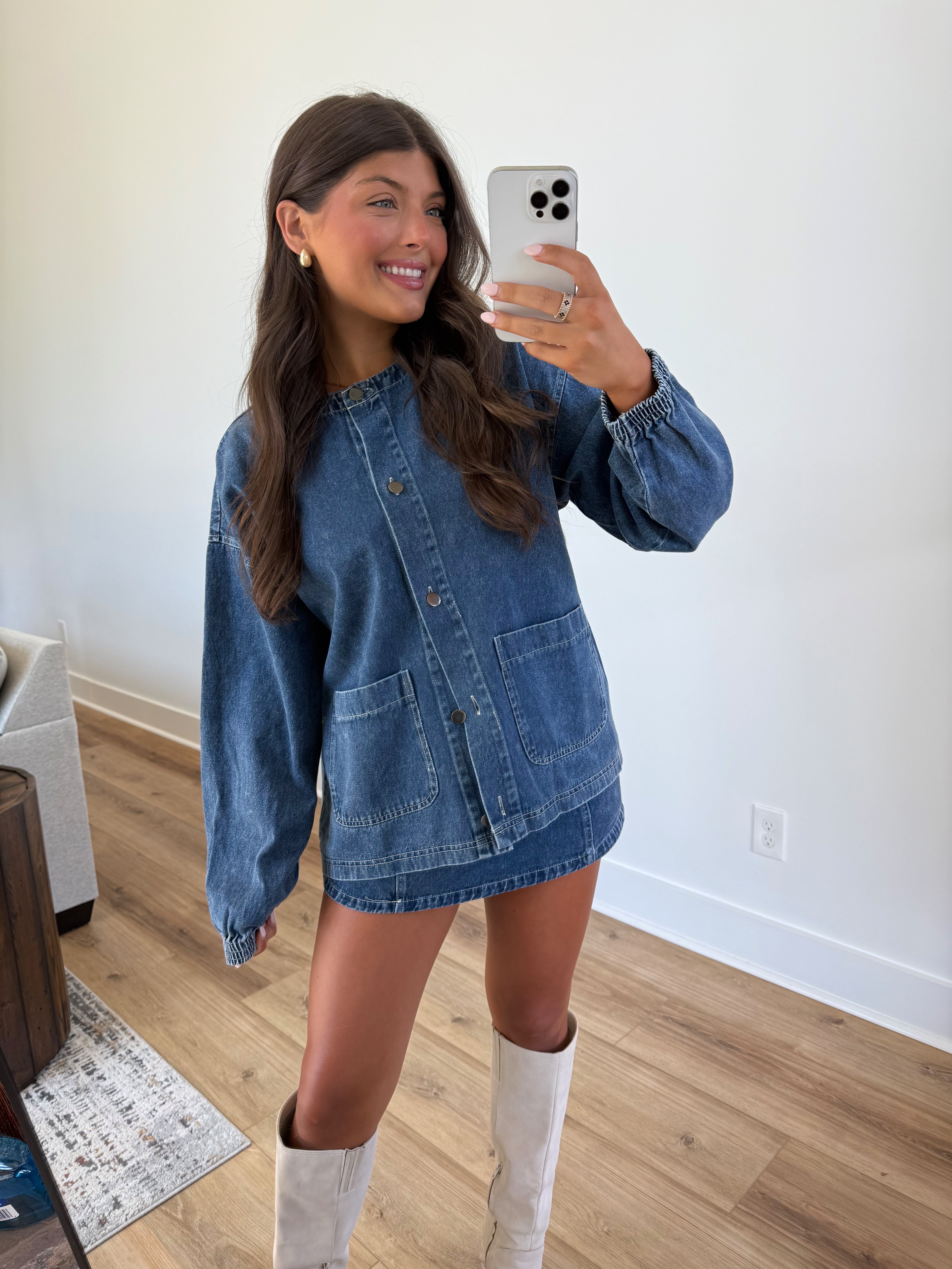 Dairy Girl Denim Set(PRE-ORDER (End of Oct.)/ Restock)