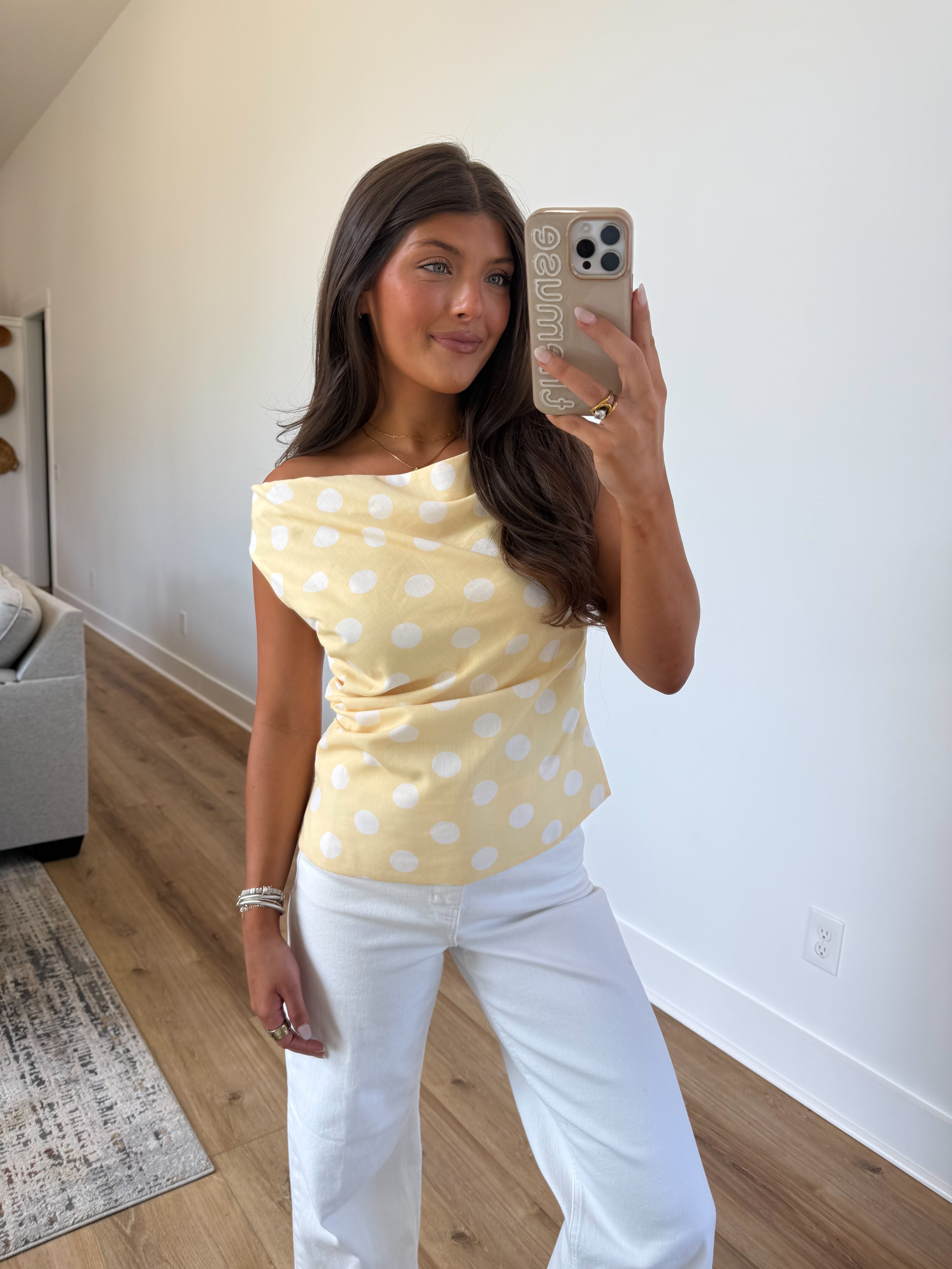 Lily Polka Dot Top