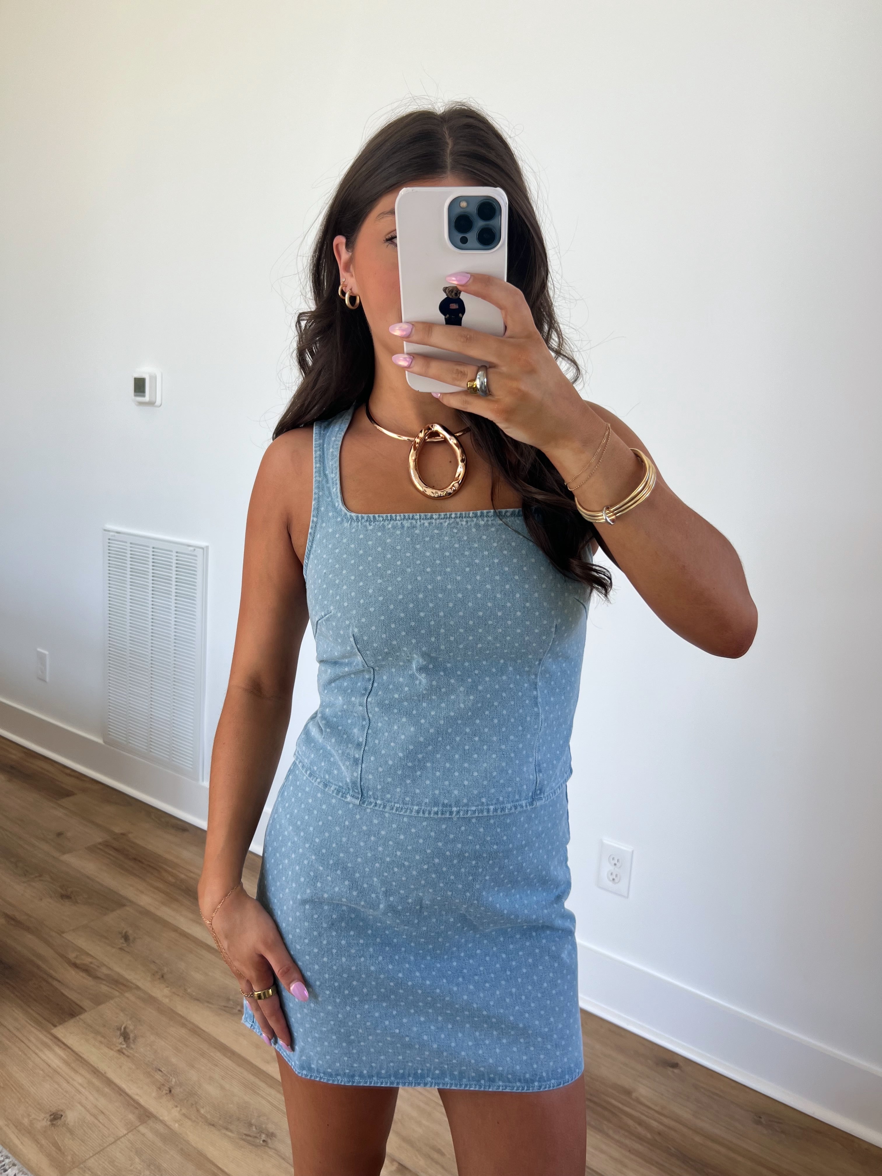 Dottie Denim Skirt Set