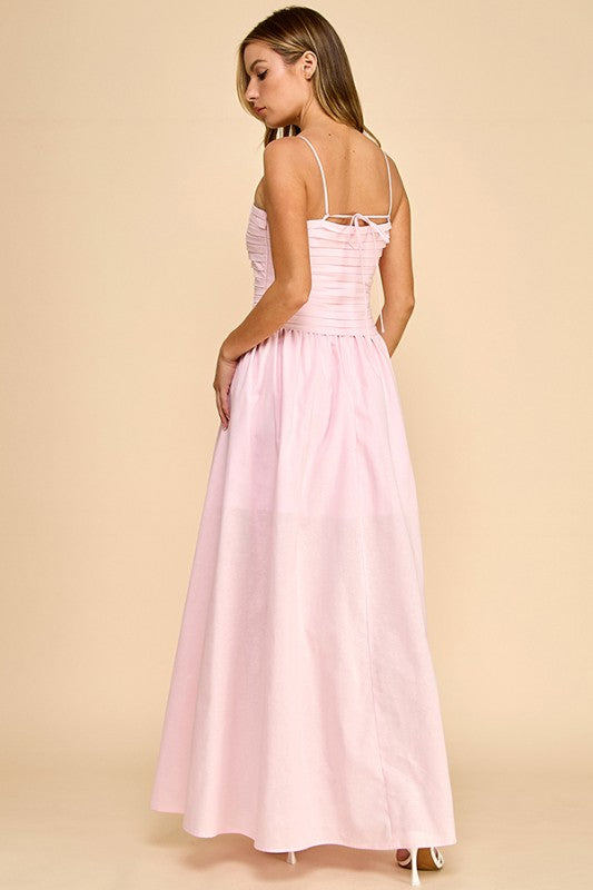 The Strawberry Linen Dress (Restock)