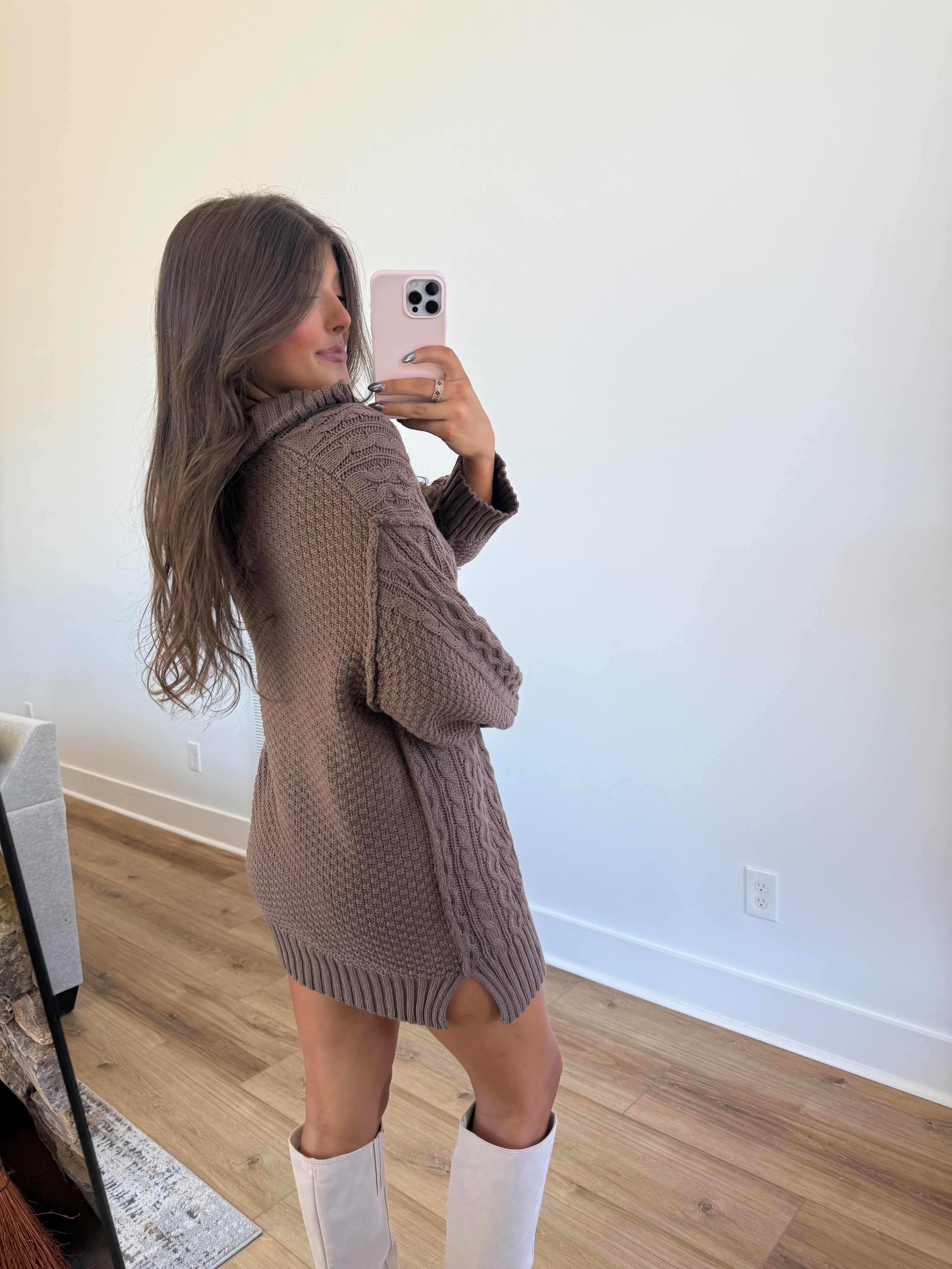 The Fall Morning Sweater Dress