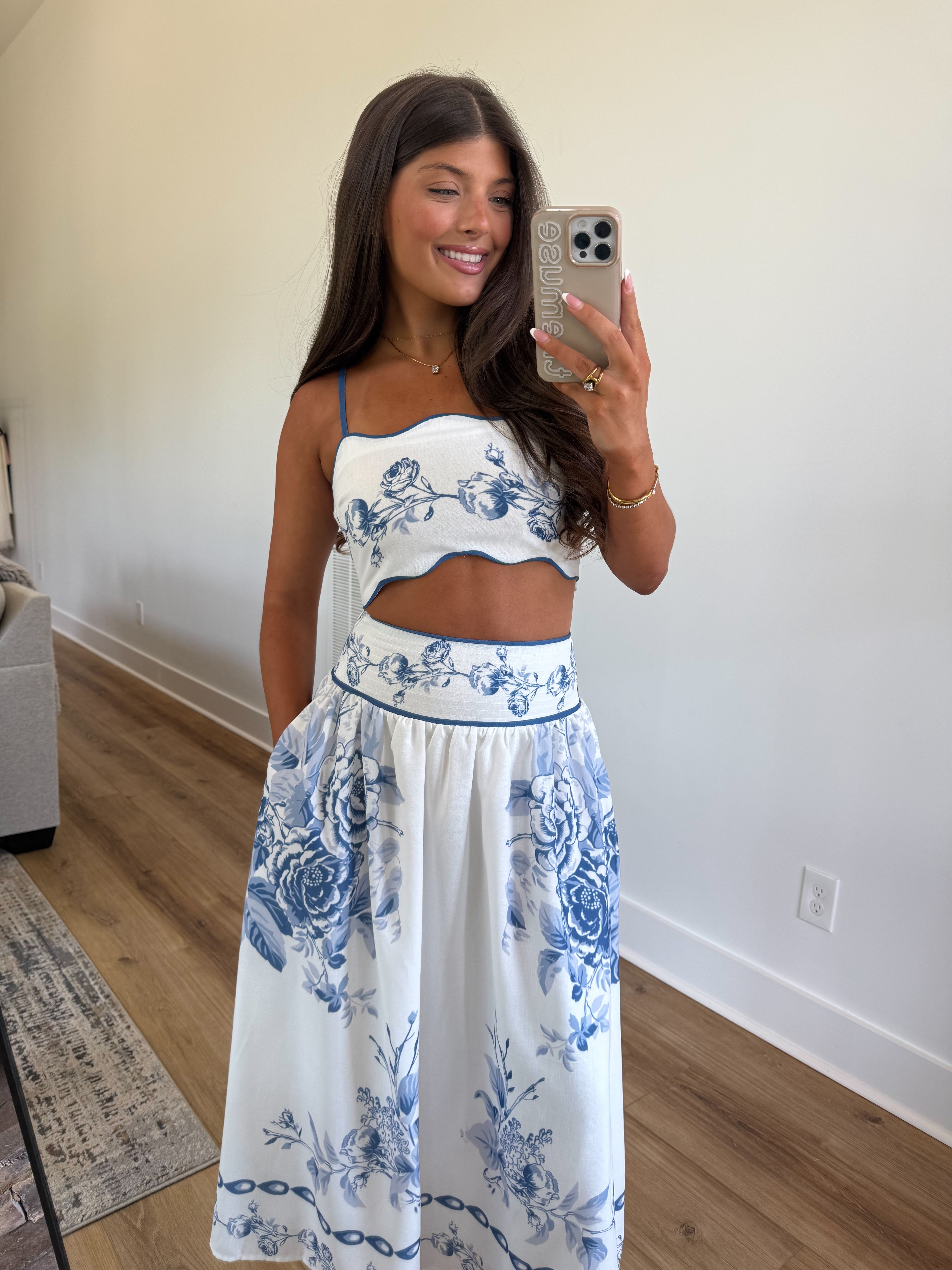 Blue Toile Set