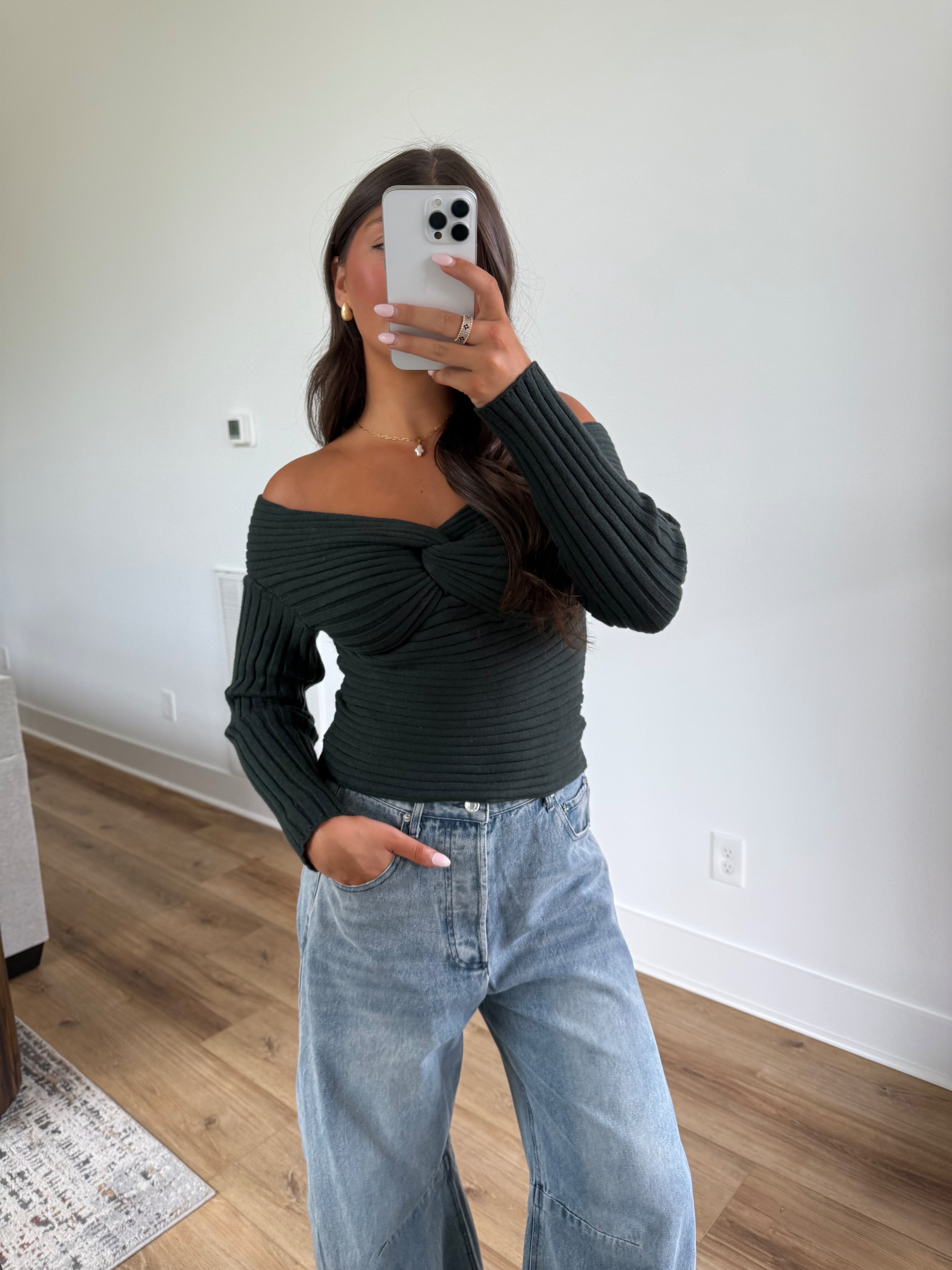 Holly Green Sweater
