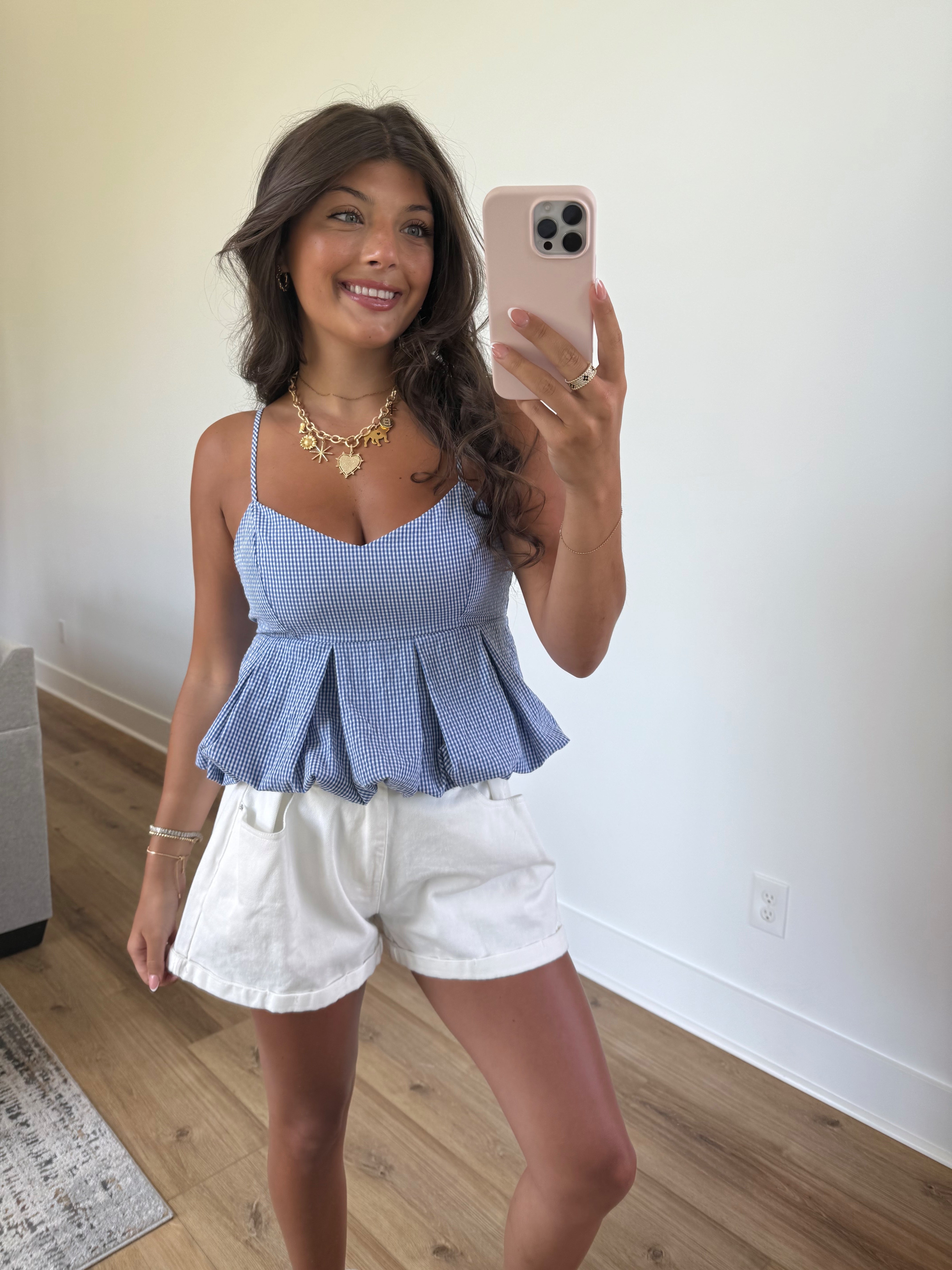 Picnic Crush Top (Blue)