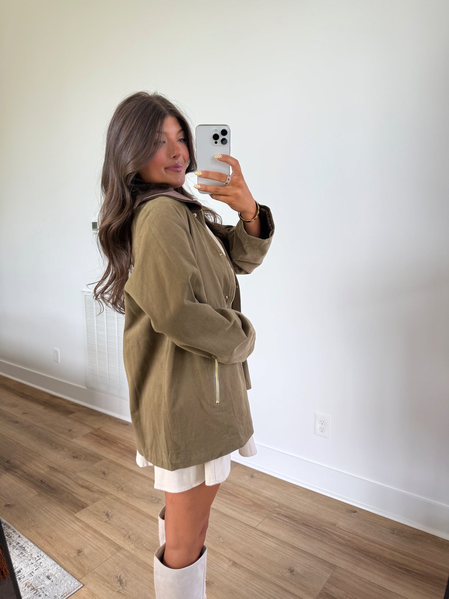 Green Barn Jacket (Plaid Inside)