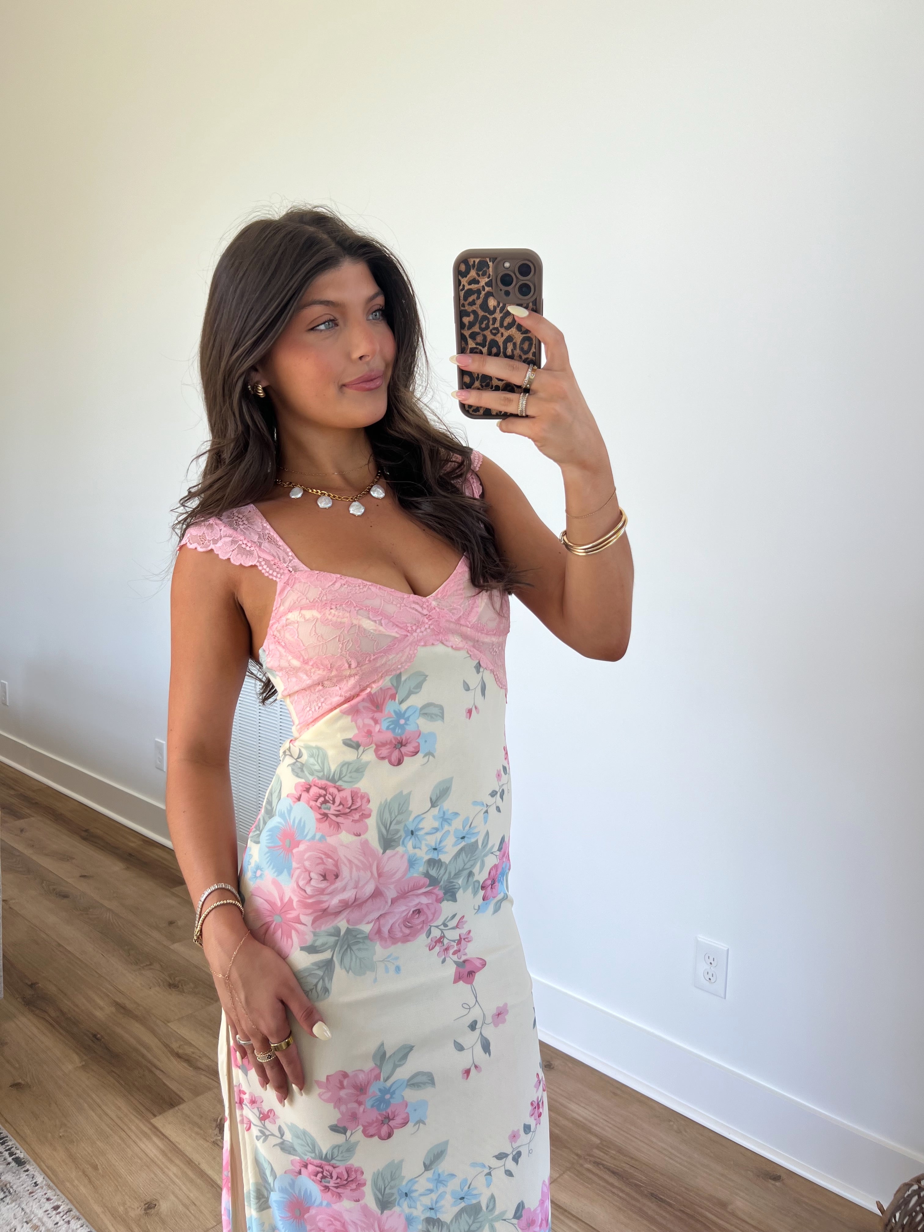 Mia Floral Maxi Dress