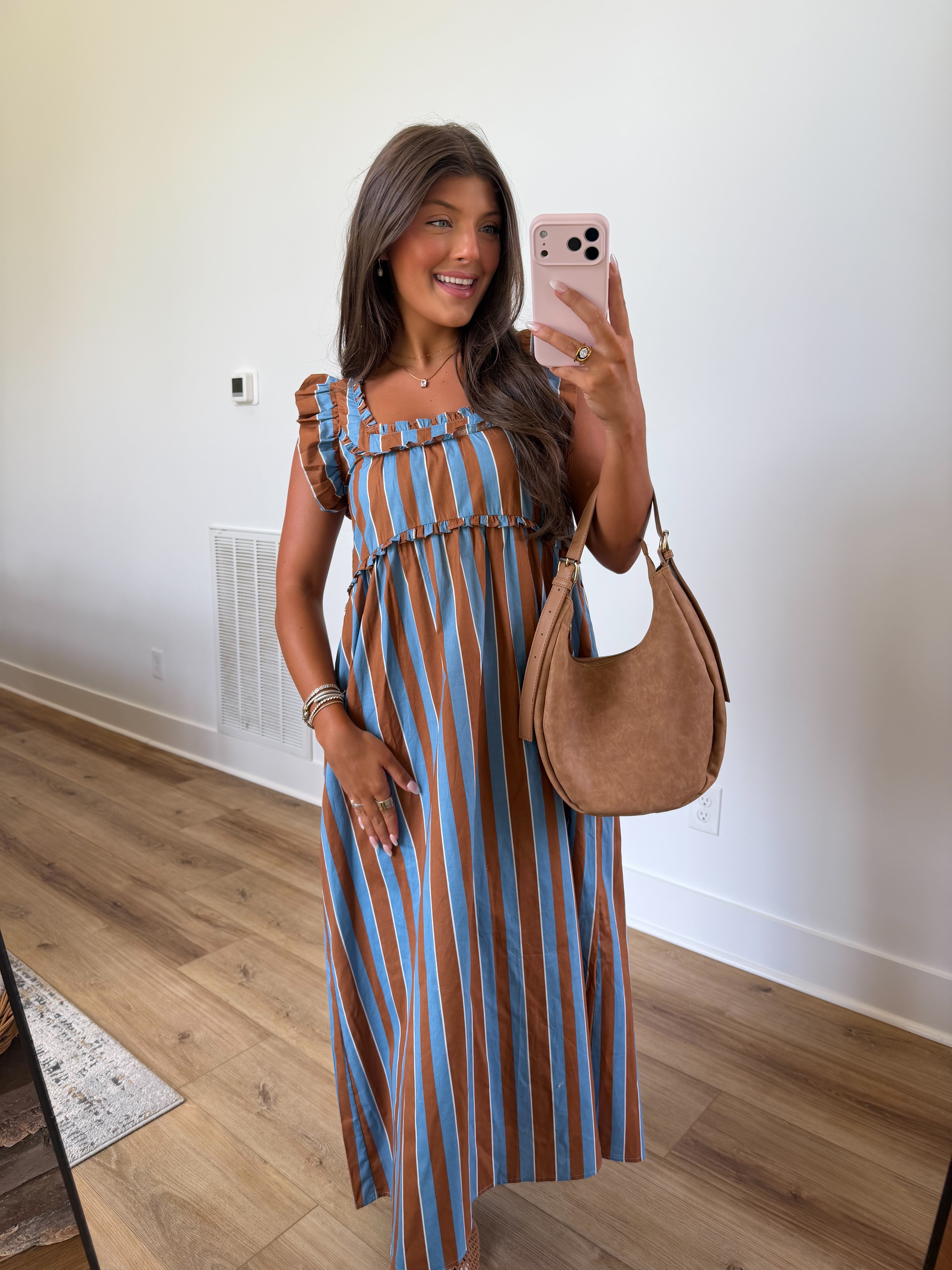 Blue Ridge Stripe Maxi