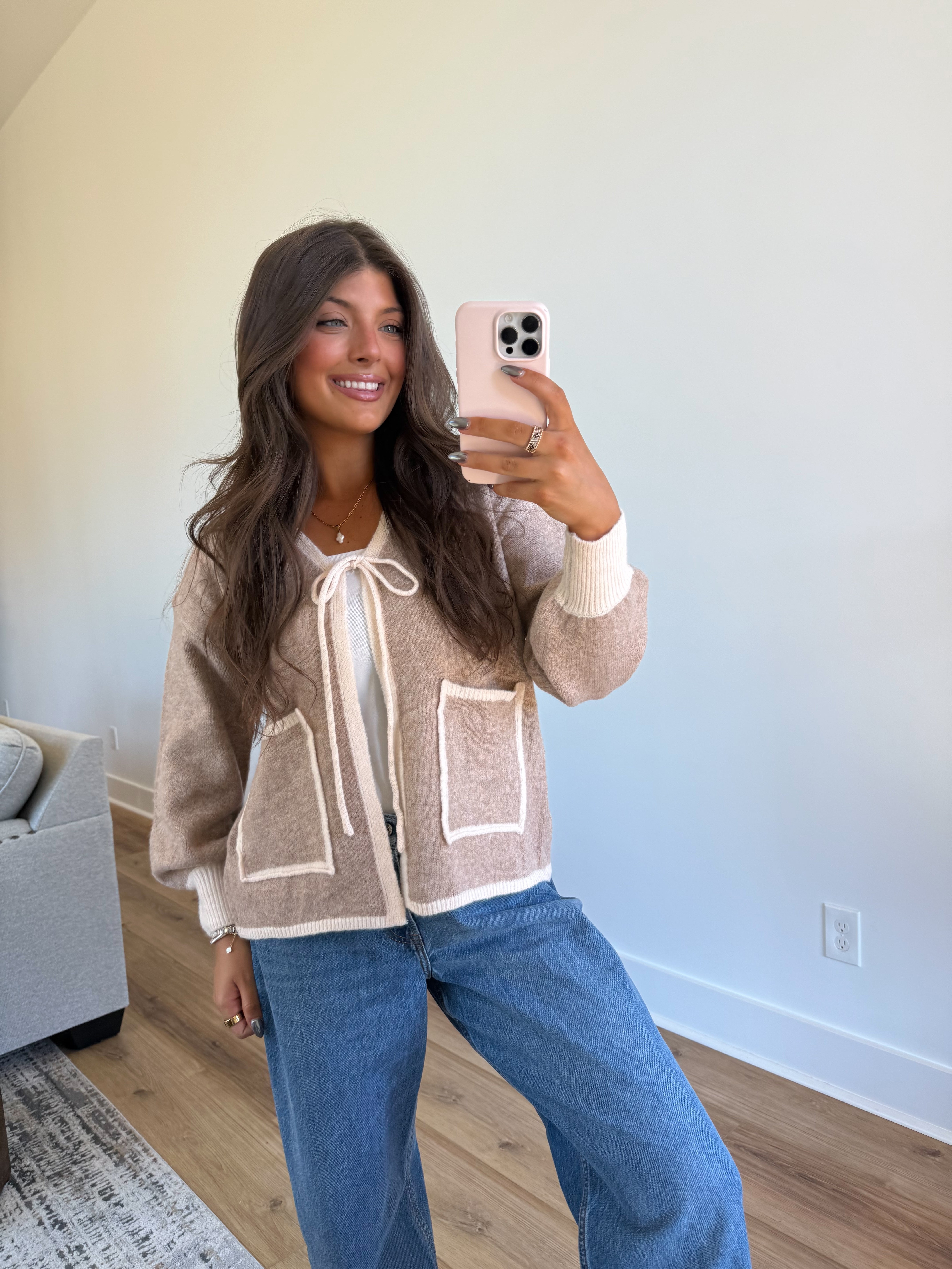 The Timeless Tie Cardigan