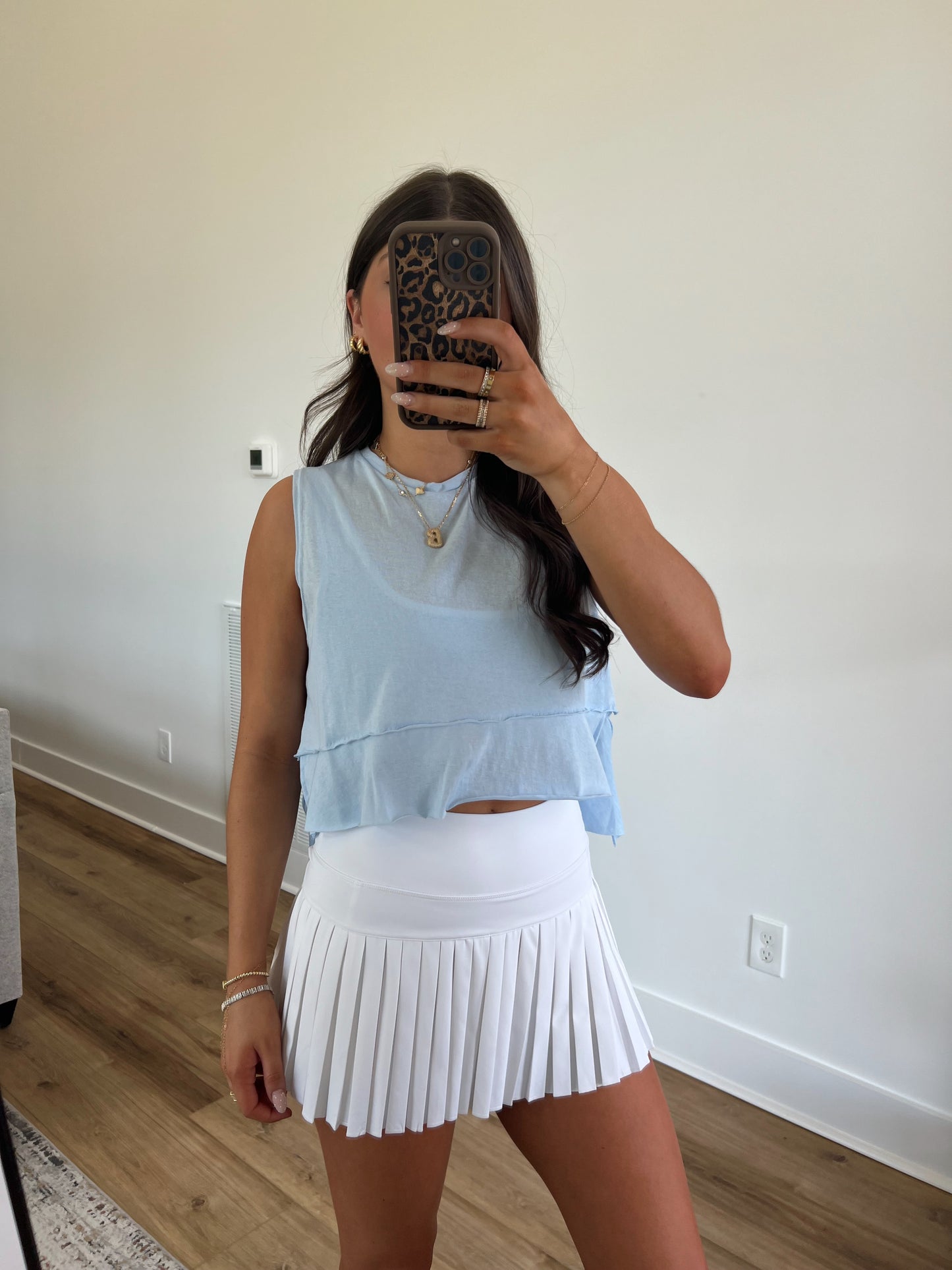Blue Airy Tank
