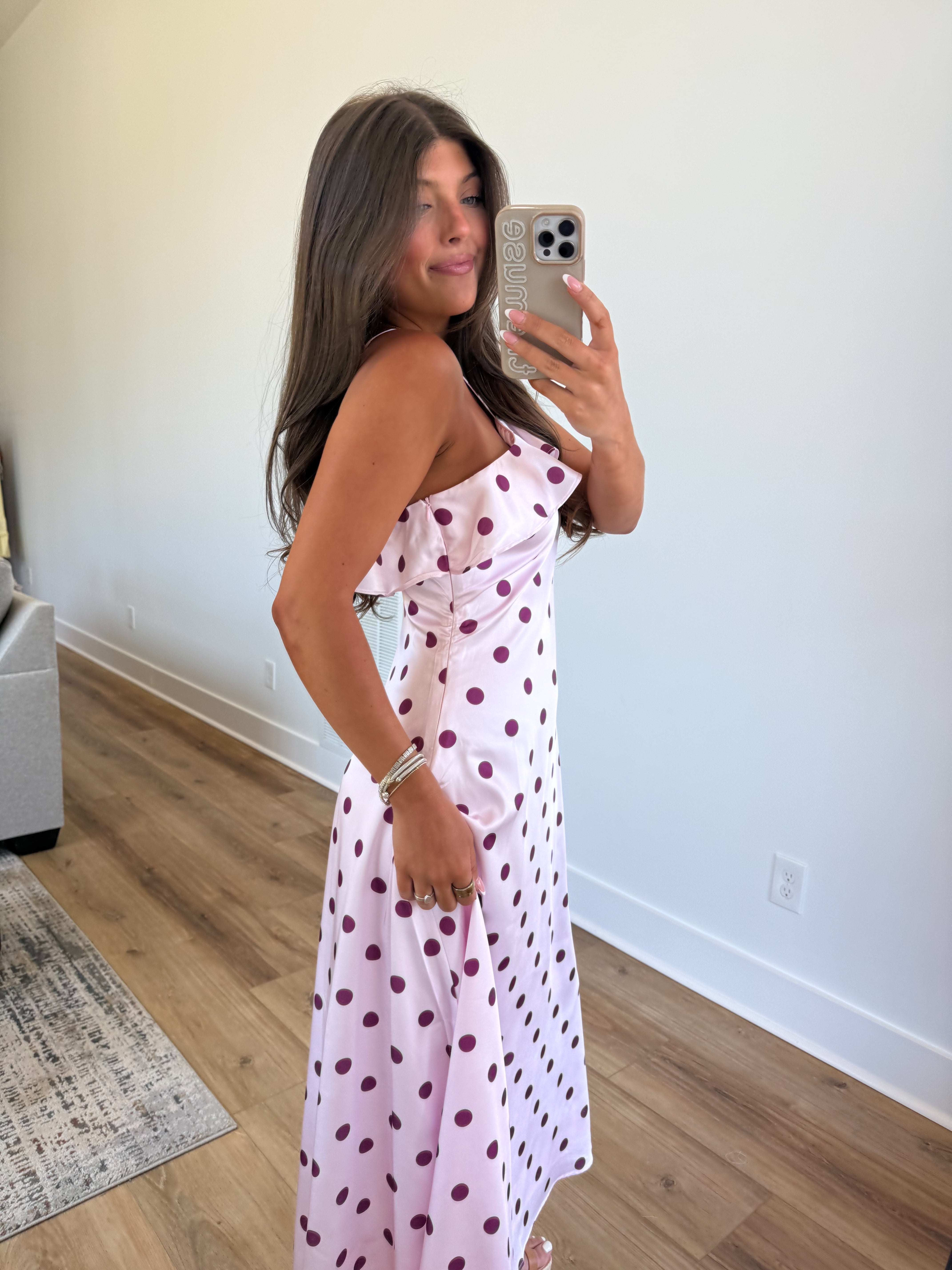 The Flirty Polka-Dot Midi