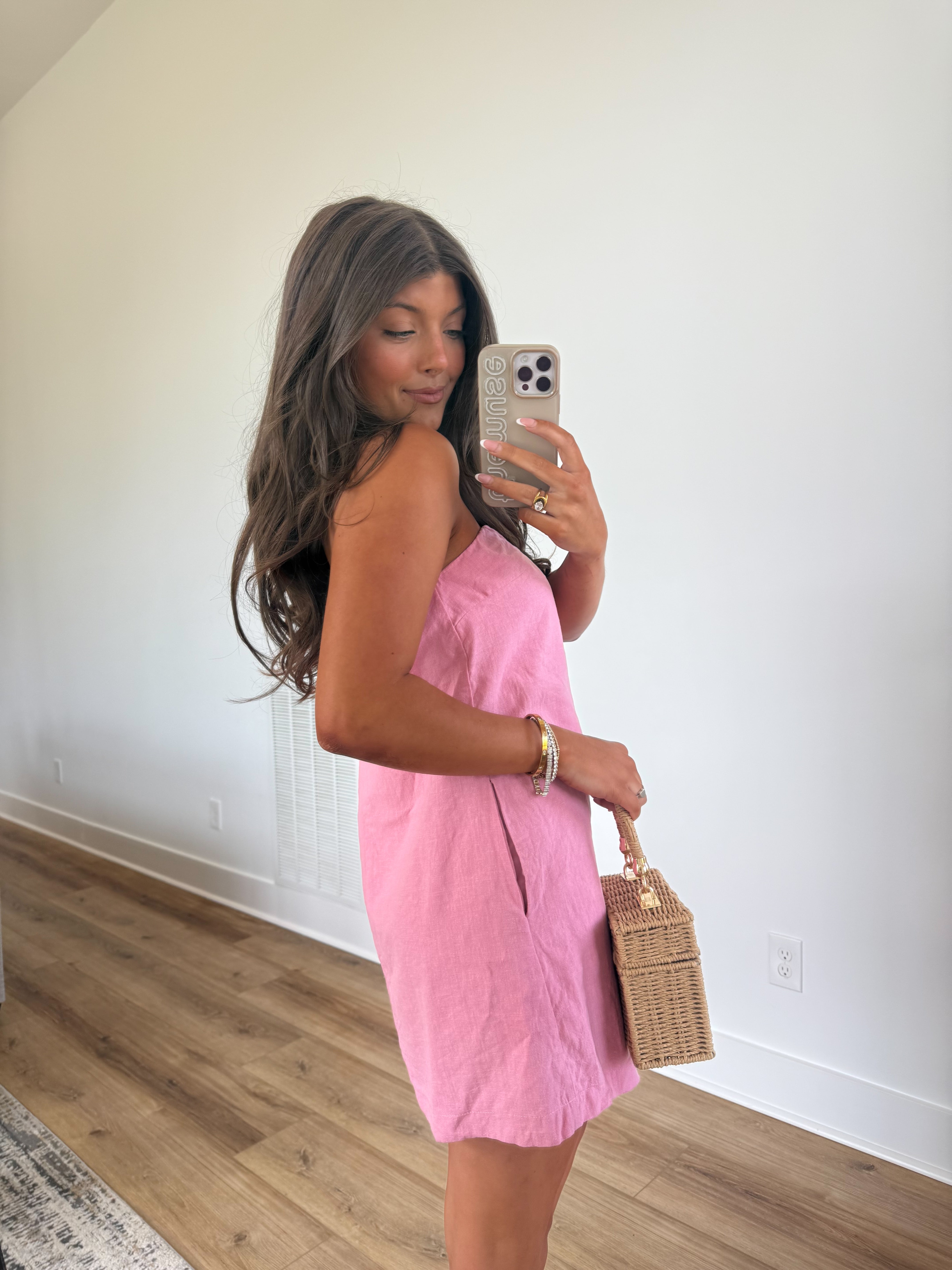 Strawberry Linen Mini