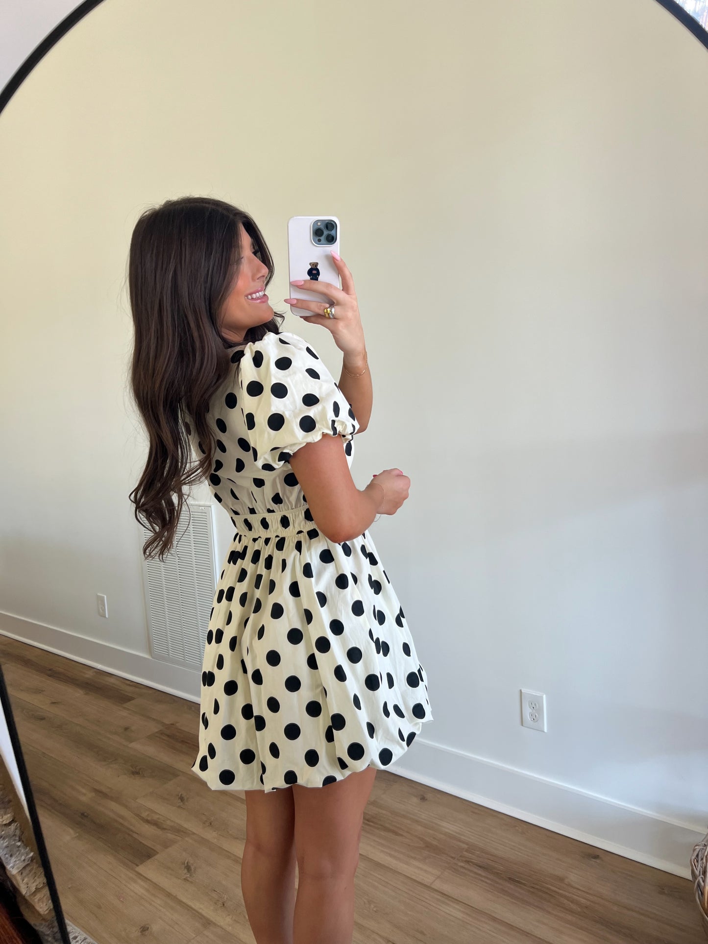 Spot On Mini Dress