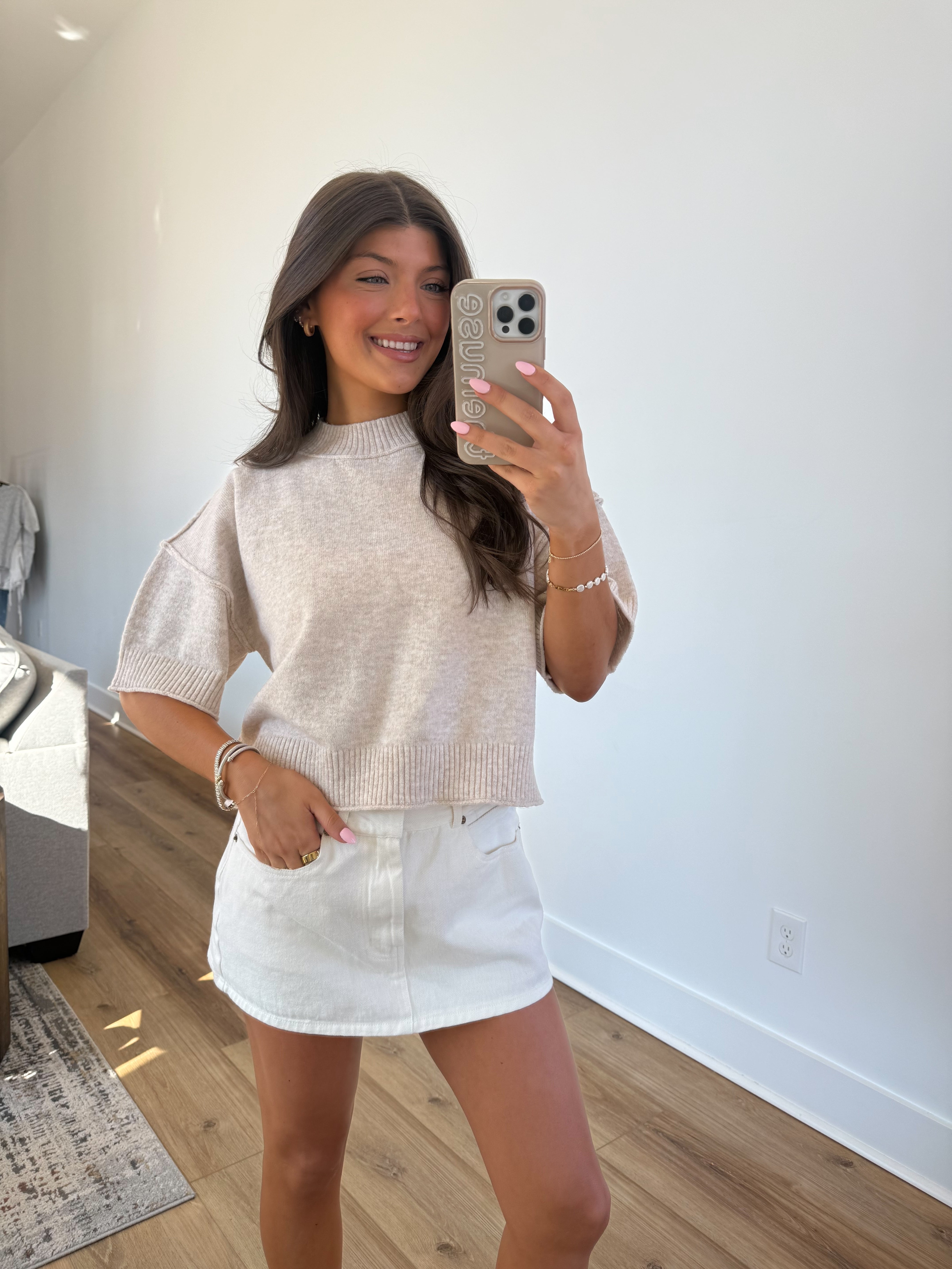 The Harper Sweater Tee
