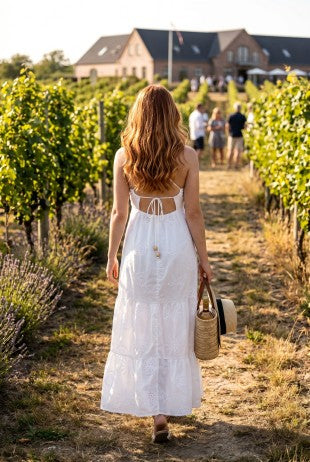 White Sangria Maxi