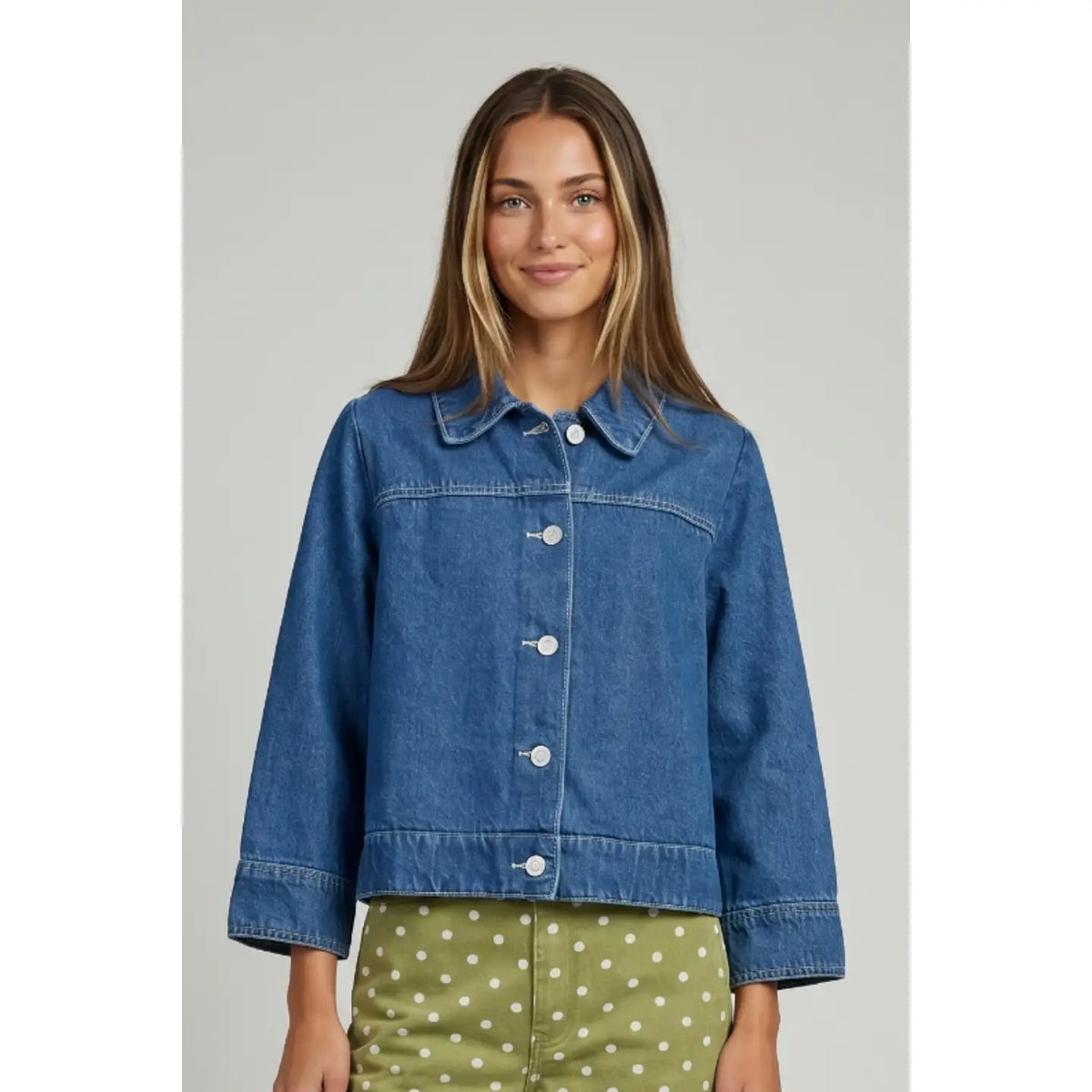 Good to Go Denim Jacket (Dark Denim)