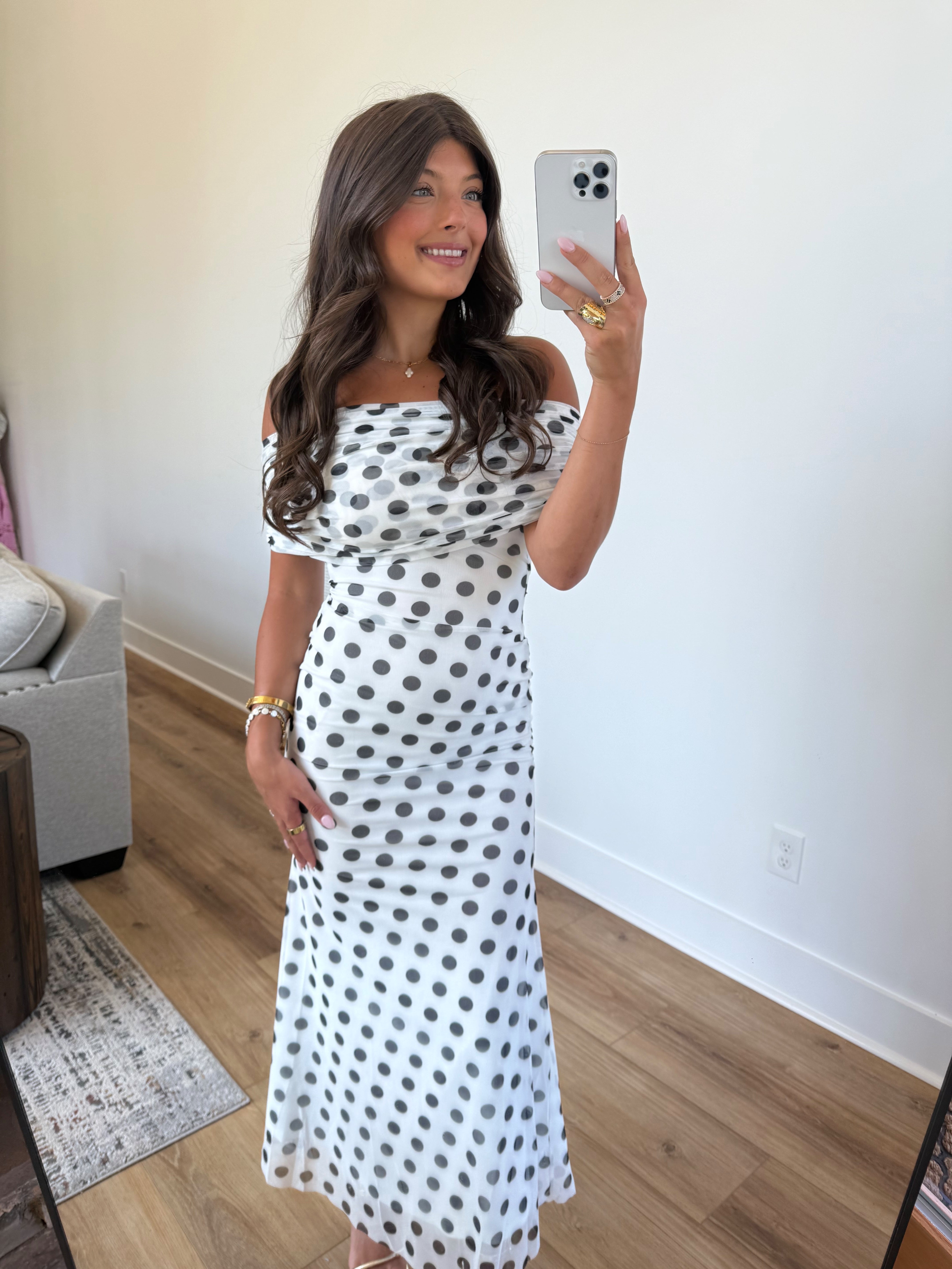 The Dotted Penelope (White)