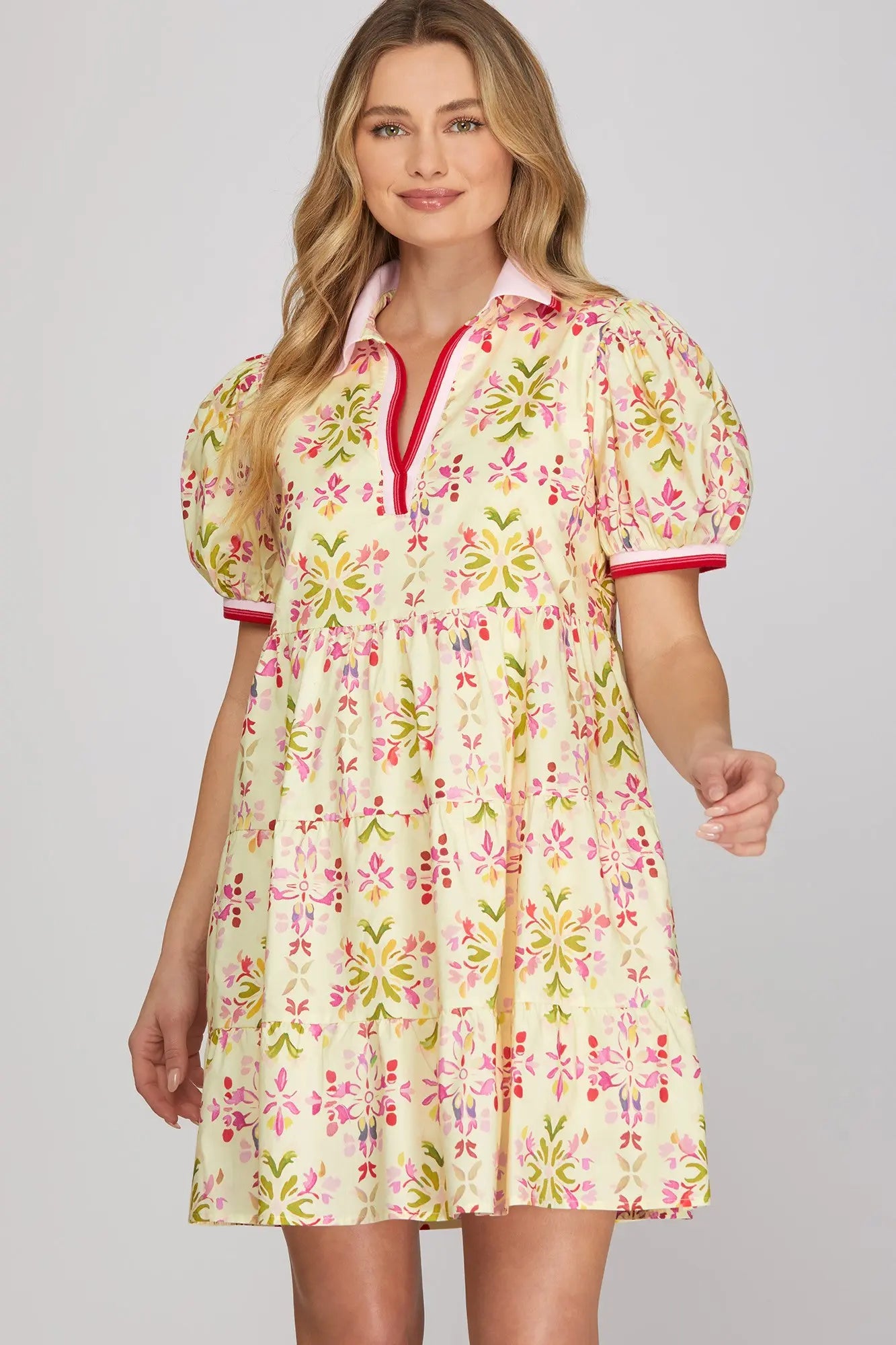 Sweet Citrus Bloom Dress