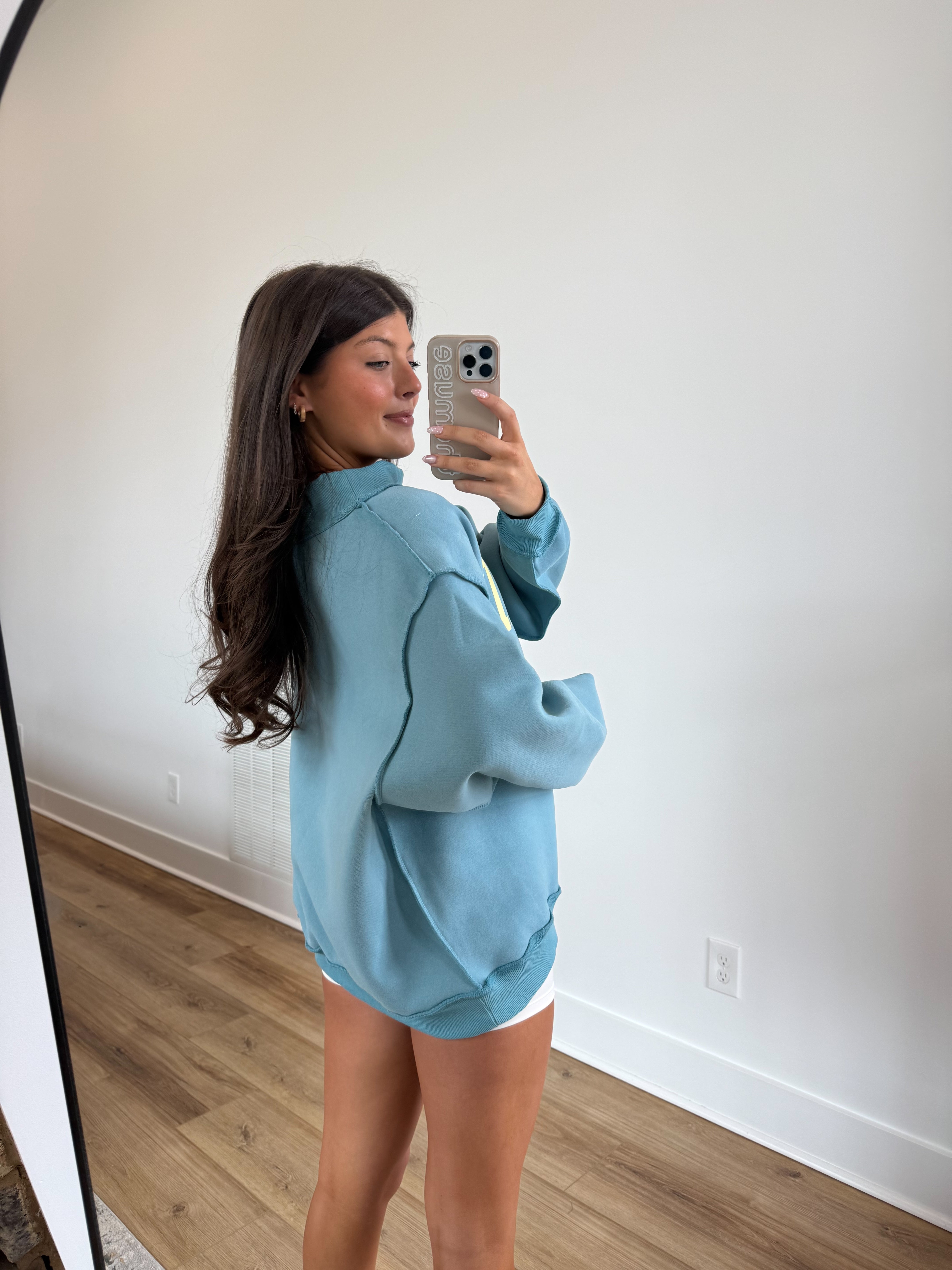 Dilly Dally Mockneck (Blue)