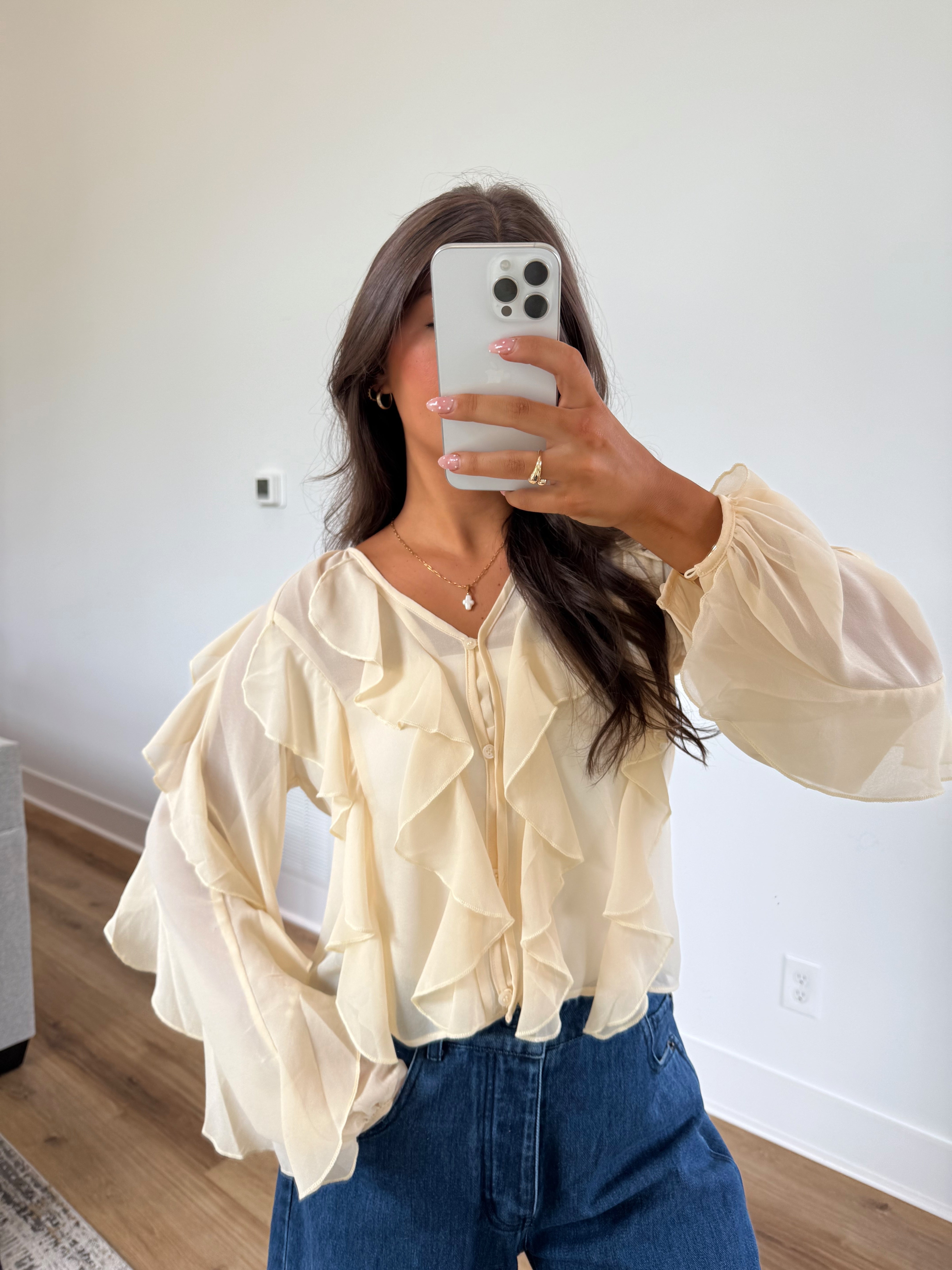 Ivory Layers Top