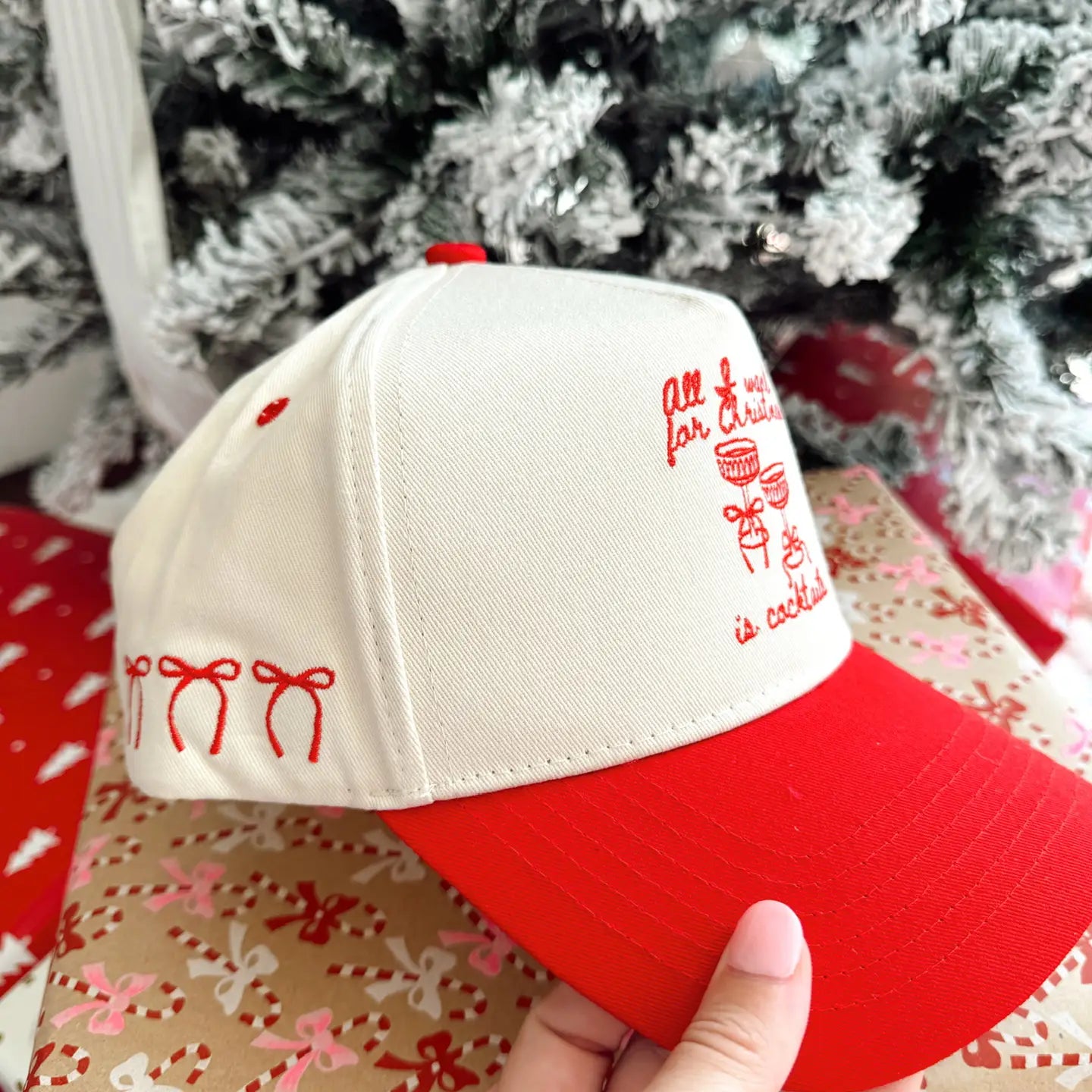 All I want for Christmas is Cocktails Hat